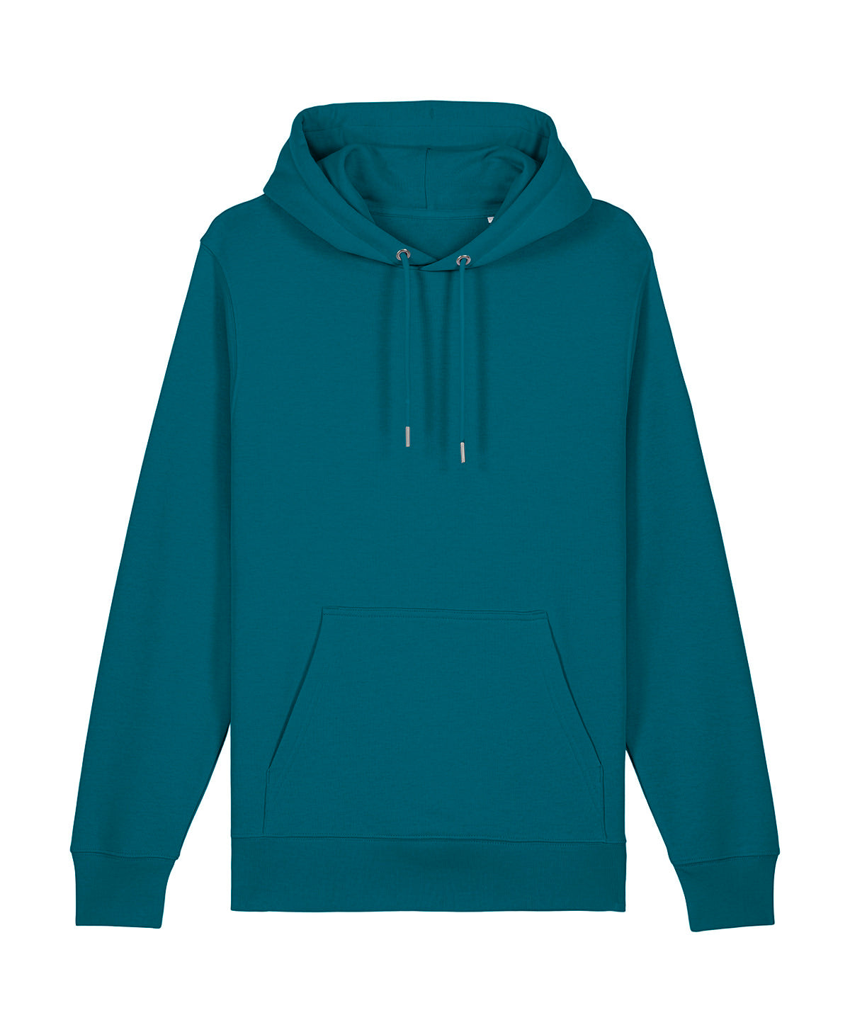 Stanley/Stella Unisex Archer hoodie sweatshirt in Ocean Depth, front view