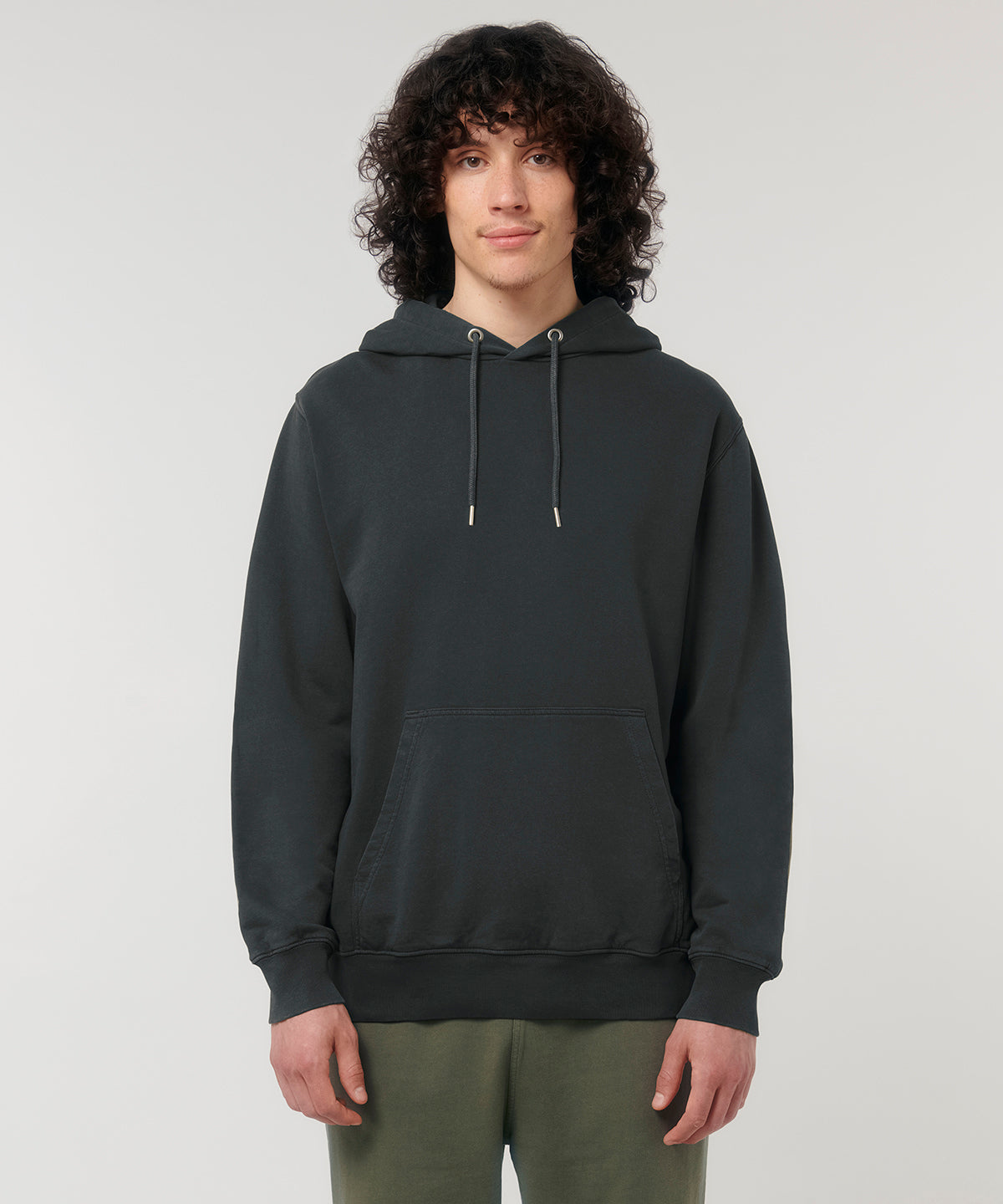 Stanley/Stella Unisex Archer vintage hoodie sweatshirt, lifestyle photo