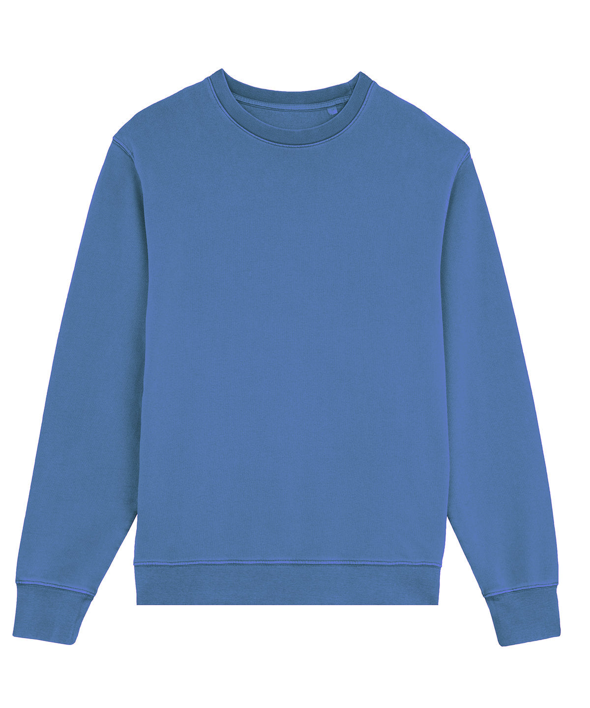 Stanley/Stella Unisex Matcher sweatshirt in Bright Blue, front view