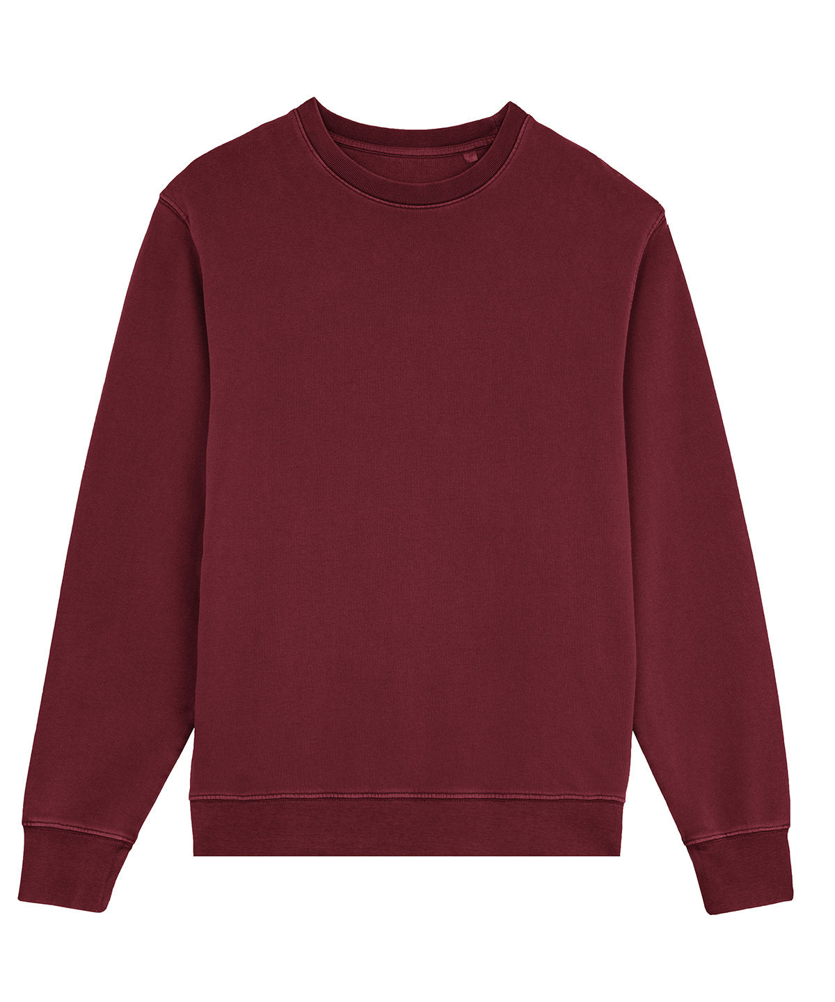 Stanley/Stella Unisex Matcher sweatshirt in Burgundy, front view