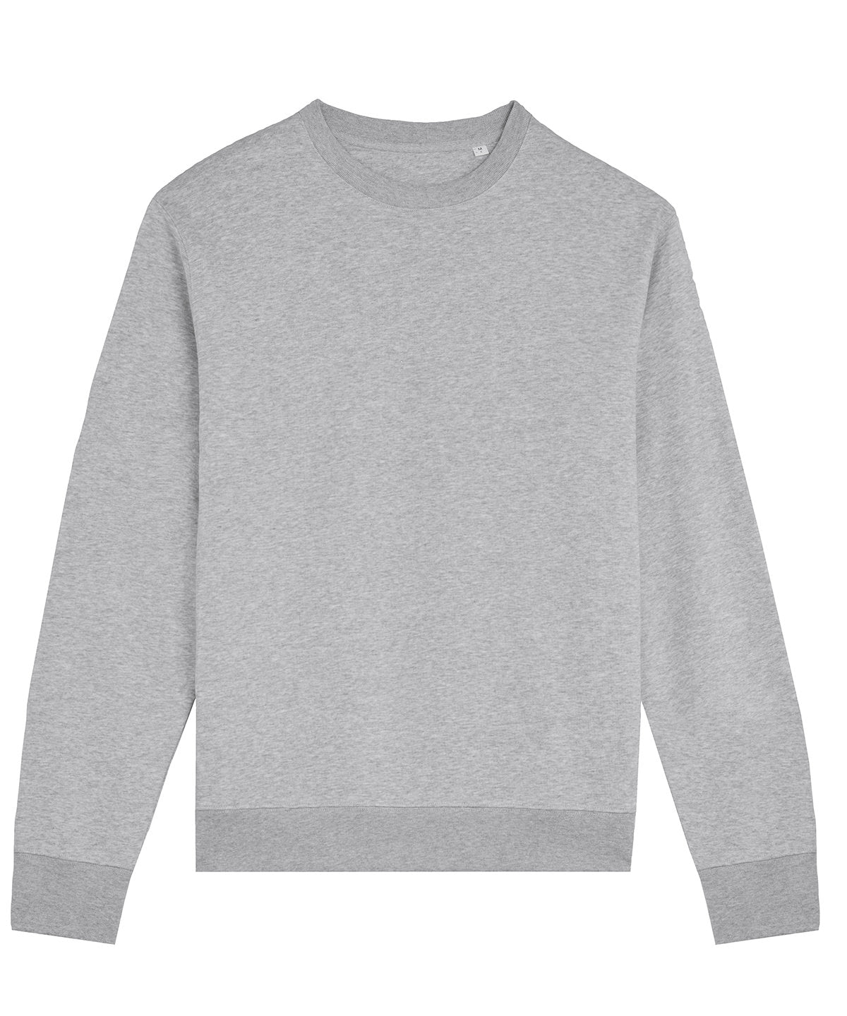 Stanley/Stella Unisex Matcher sweatshirt in Heather Grey, front view