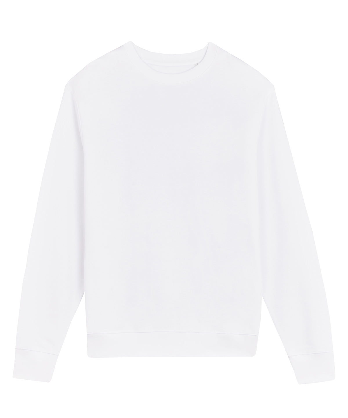 Stanley/Stella Unisex Matcher sweatshirt in White, front view