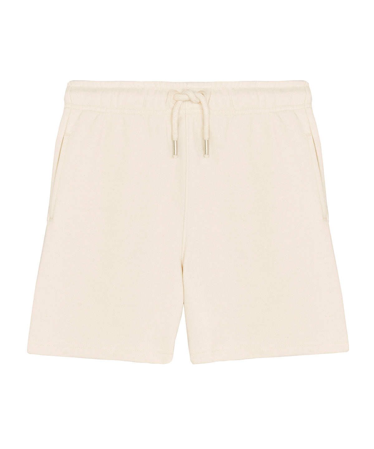 Stanley/Stella Mini Bolter kids shorts in Natural Raw, front view