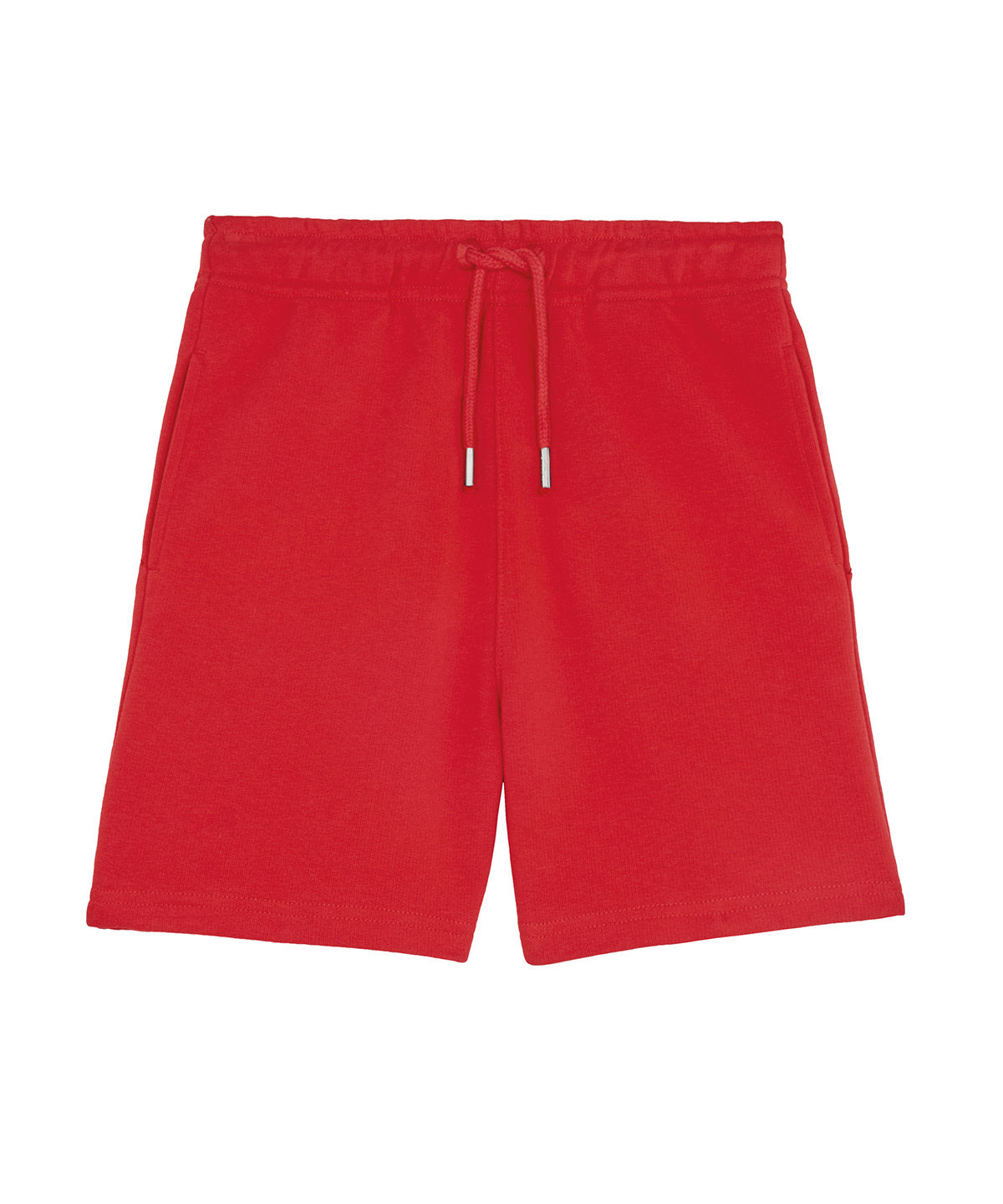 Stanley/Stella Mini Bolter kids shorts in Red, front view