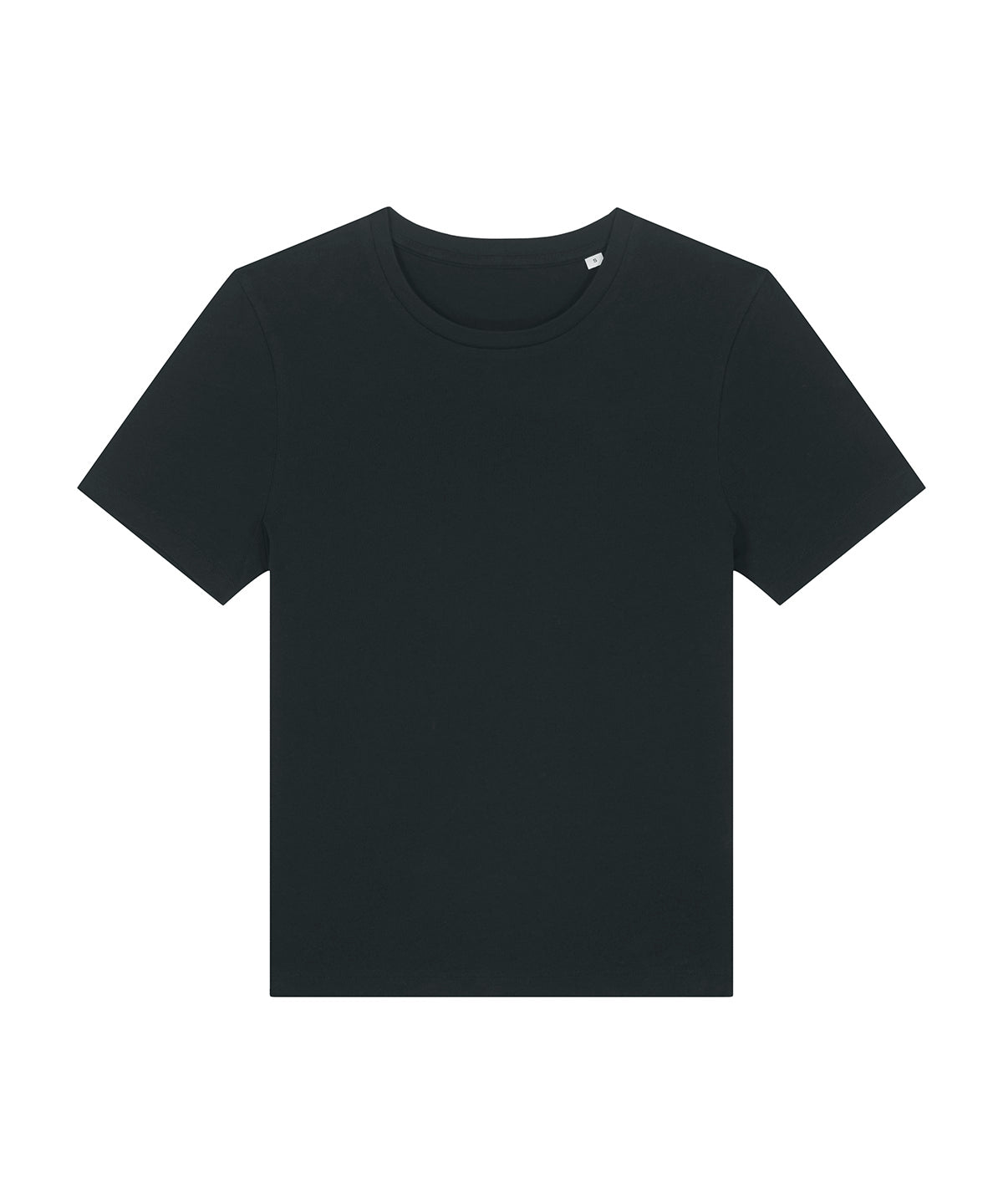 Stanley/Stella Women’s Stella Ella fitted t-shirt in Black, front view