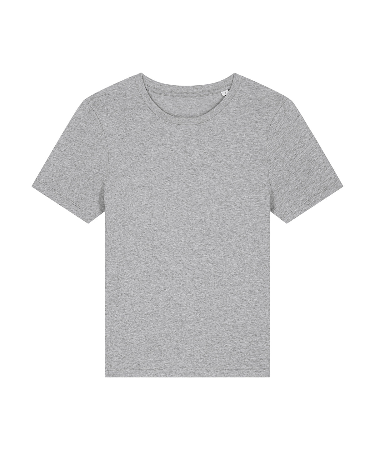 Stanley/Stella Women’s Stella Ella fitted t-shirt in Heather Grey, front view
