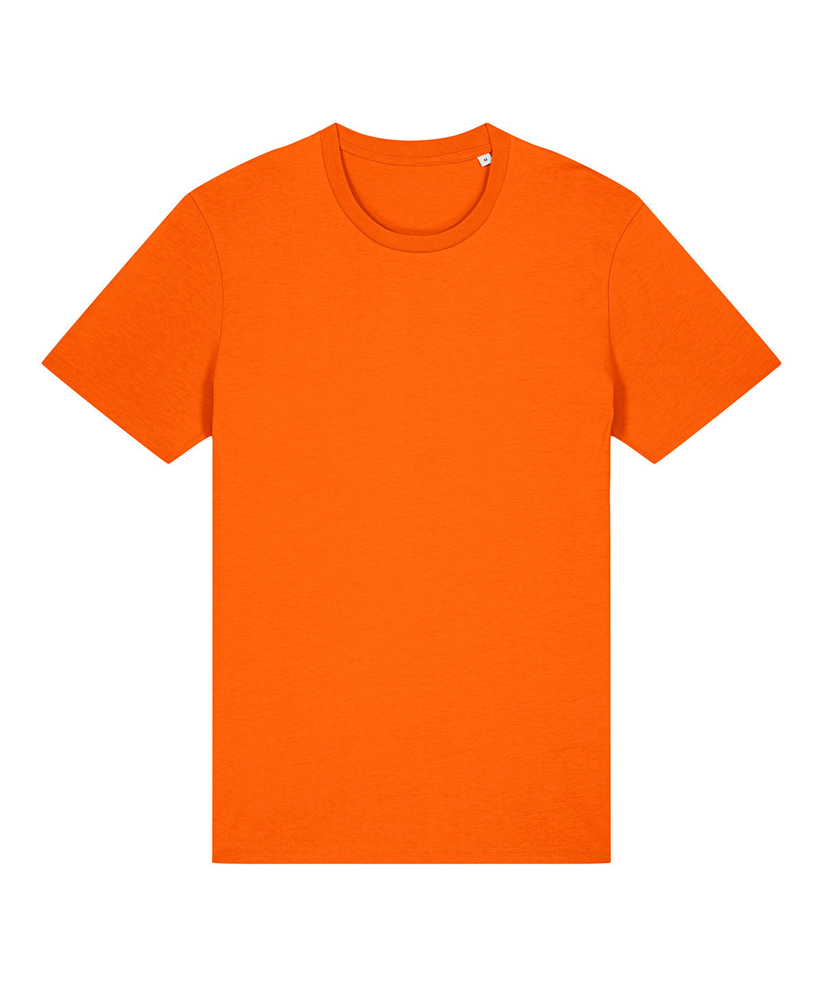Stanley/Stella Unisex Crafter iconic mid-light t-shirt (STTU170-STTU976) in Bright Orange, front view