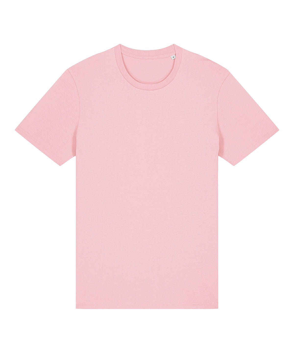 Stanley/Stella Unisex Crafter iconic mid-light t-shirt (STTU170-STTU976) in Cotton Pink, front view