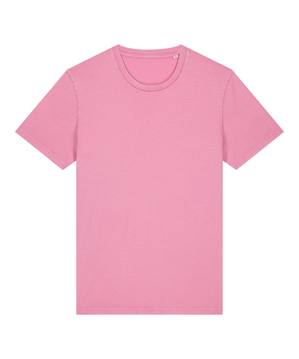 Stanley/Stella Unisex Crafter iconic mid-light t-shirt (STTU170-STTU976) in Garment Dyed Bubble Pink, front view