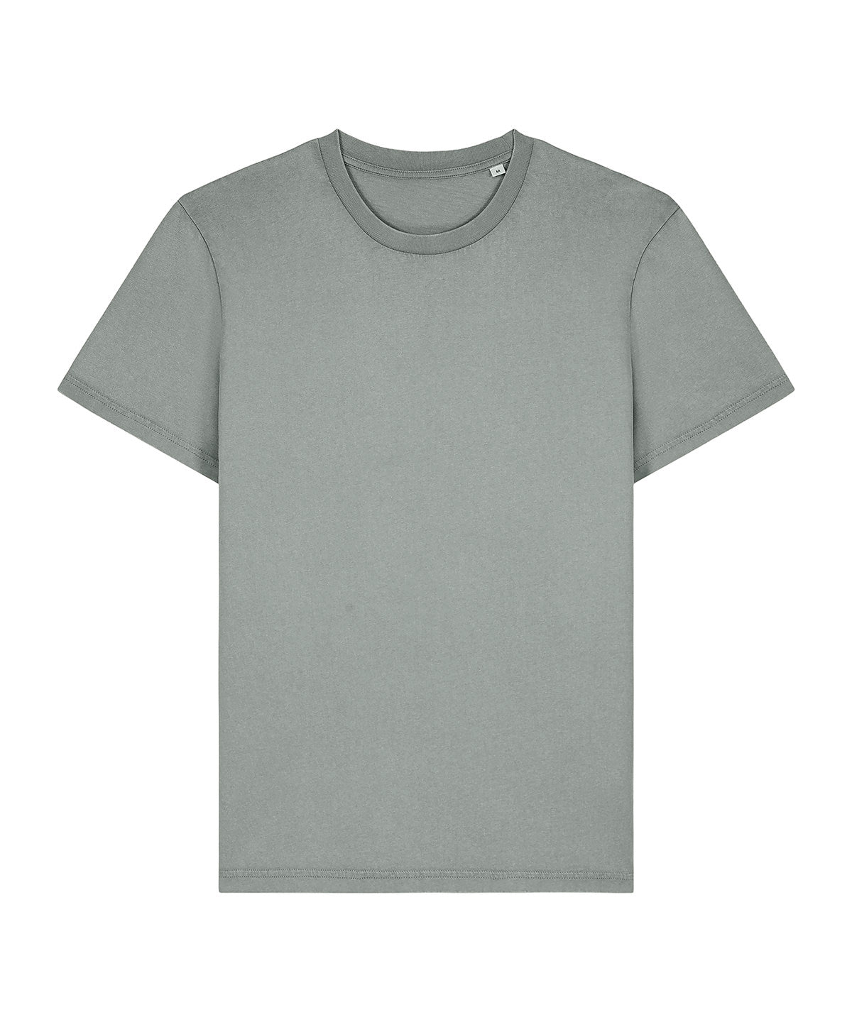 Stanley/Stella Unisex Crafter iconic mid-light t-shirt (STTU170-STTU976) in Garment Dyed Misty Grey, front view