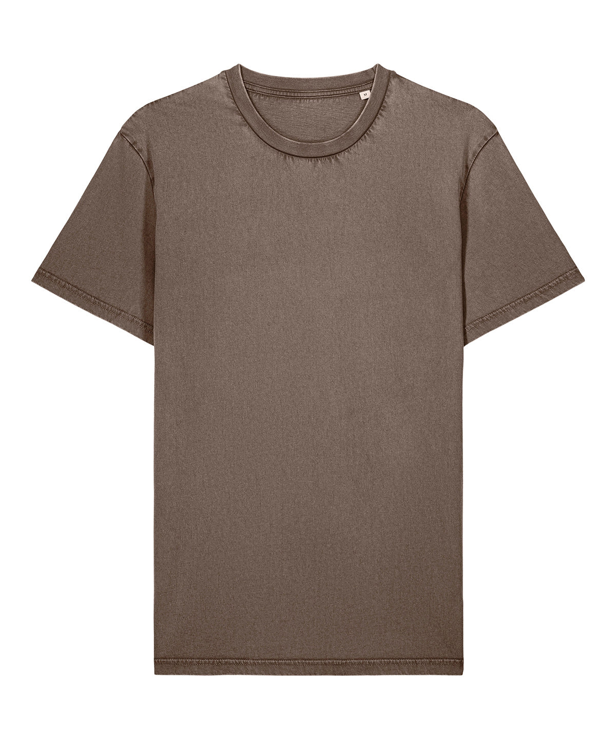 Stanley/Stella Unisex Crafter iconic mid-light t-shirt (STTU170-STTU976) in Garment Dyed Mocha, front view
