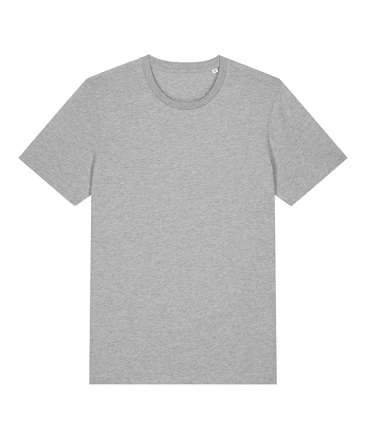 Stanley/Stella Unisex Crafter iconic mid-light t-shirt (STTU170-STTU976) in Heather Grey, front view