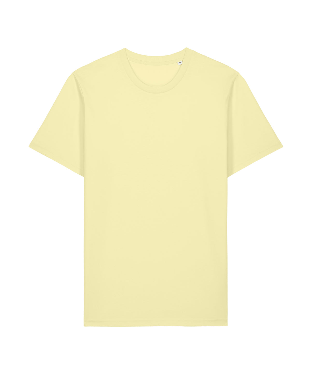Stanley/Stella Unisex Crafter iconic mid-light t-shirt (STTU170-STTU976) in Lemon Sorbet, front view