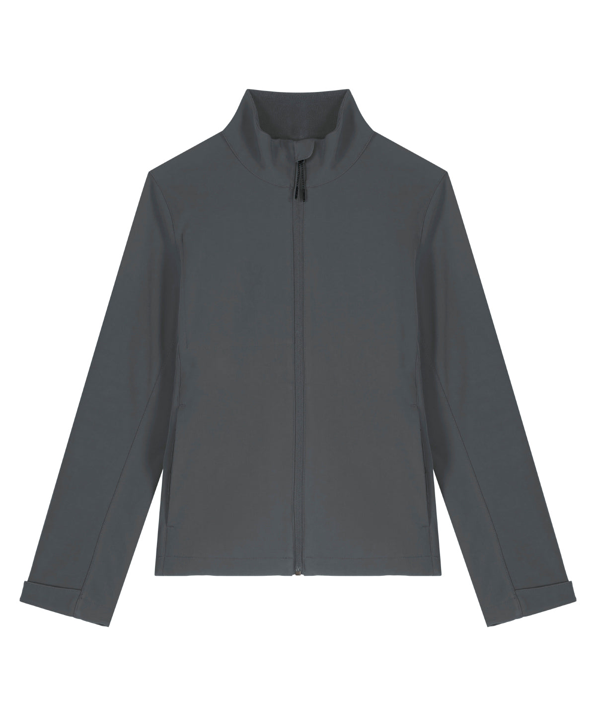 Stanley/Stella Women’s Stella Navigator softshell in Anthracite, front view