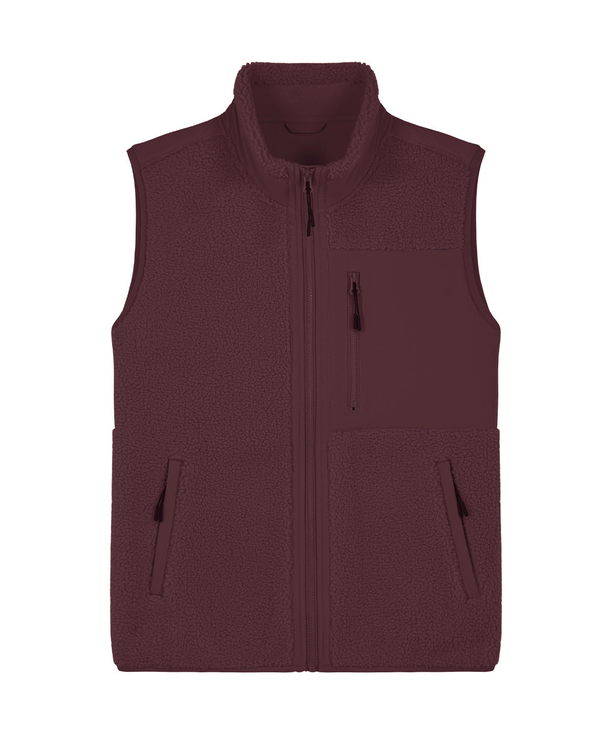 Stanley/Stella Liner in Red Brown, front view
