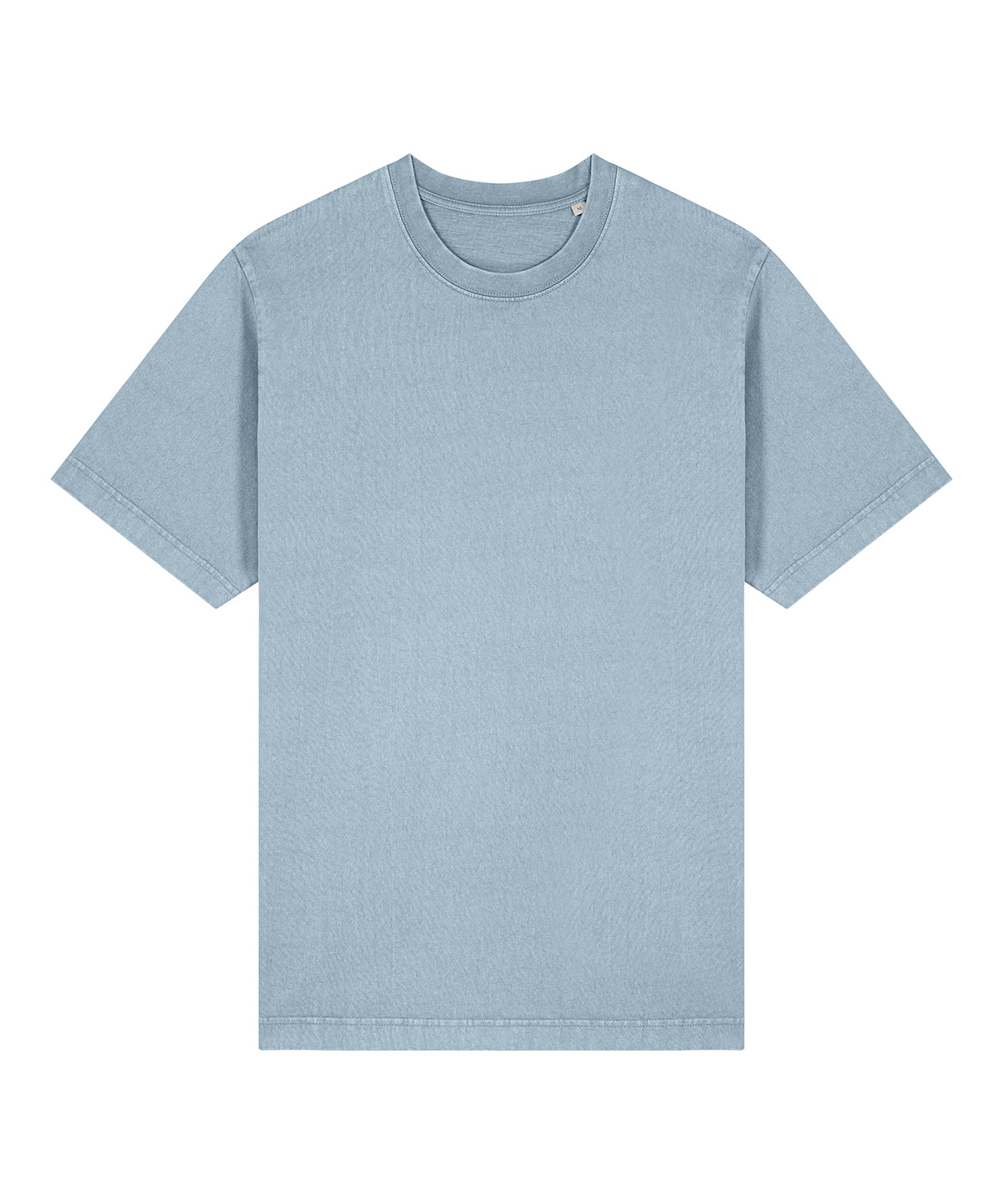 Stanley/Stella Freestyler Vintage in Garment Dyed Blue Stone, front view