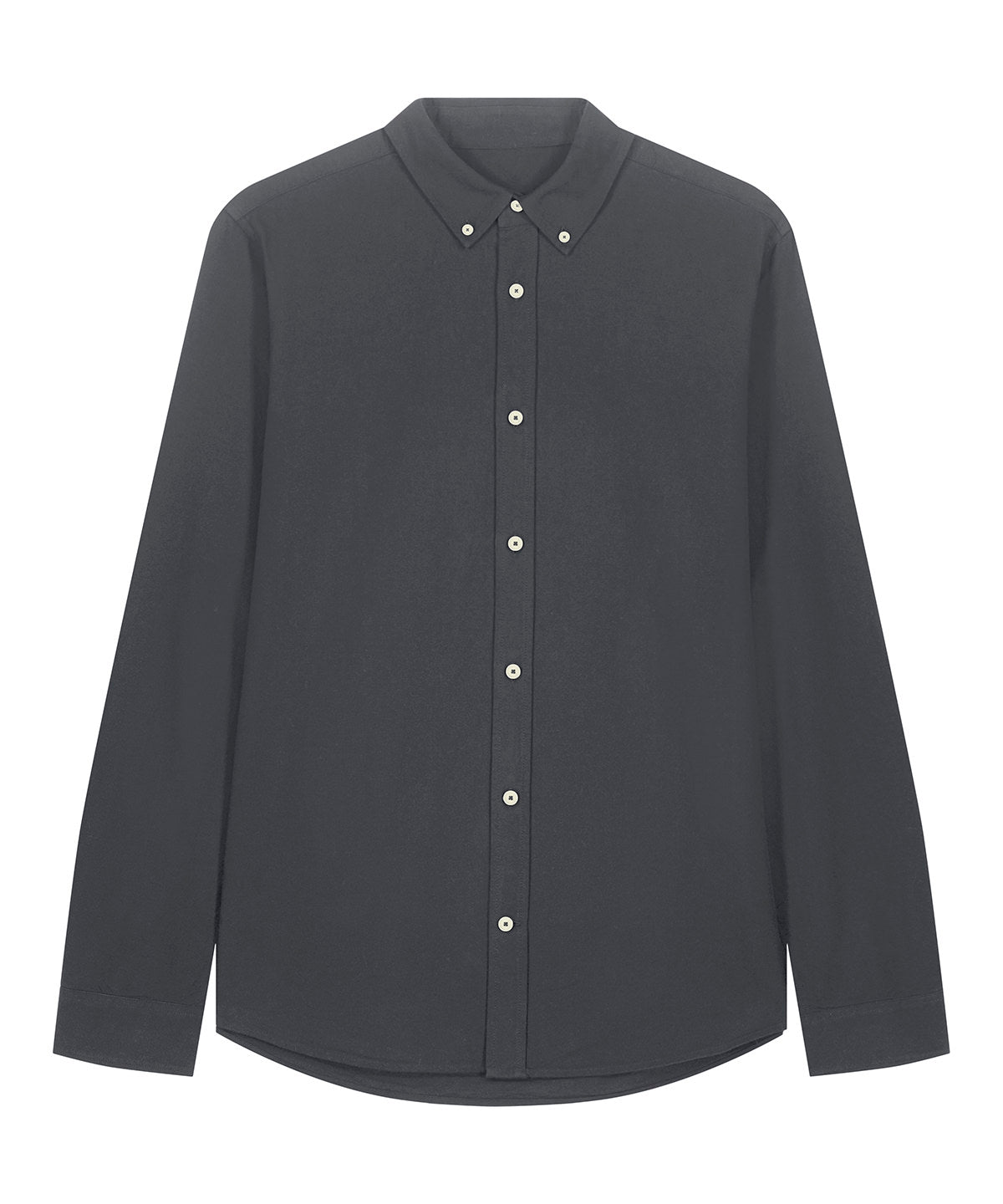 Stanley/Stella Stanley Oxford shirt in Anthracite, front view