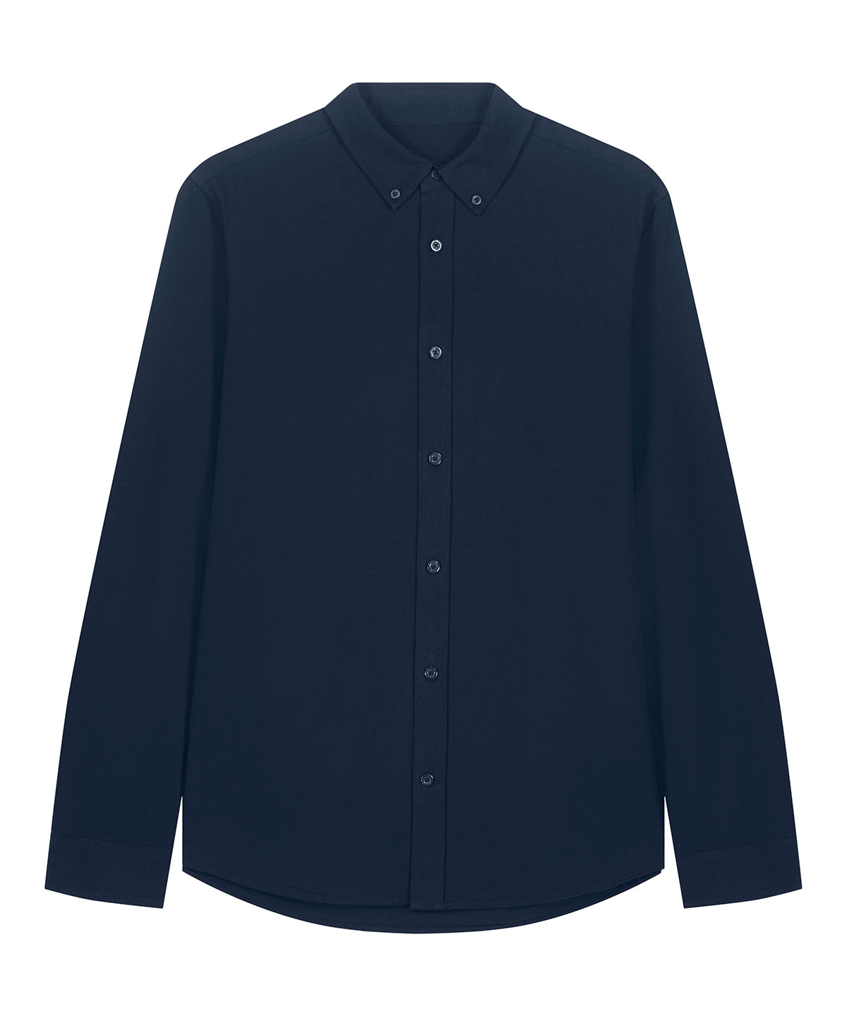Stanley/Stella Stanley Oxford shirt in French Navy, front view