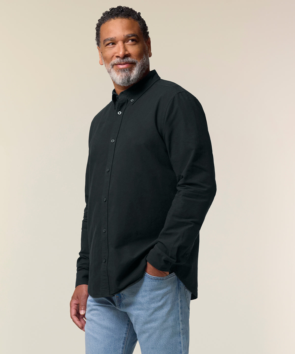 Stanley/Stella Stanley Oxford shirt, lifestyle photo