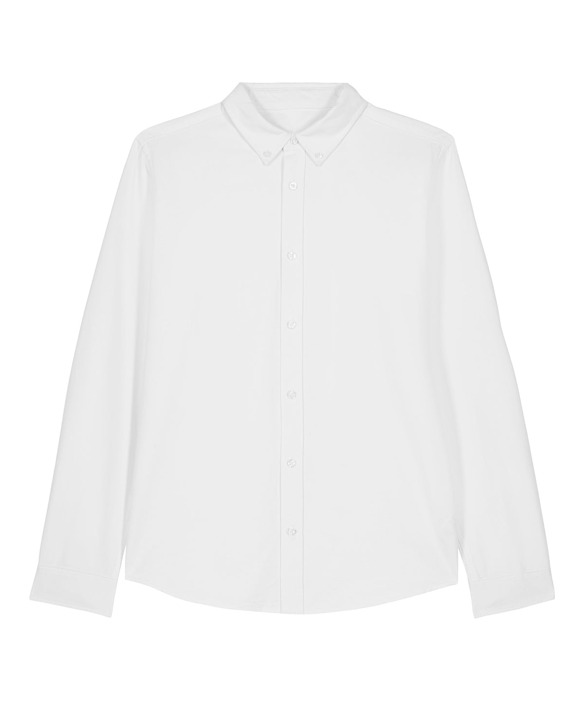 Stanley/Stella Stanley Oxford shirt in White, front view