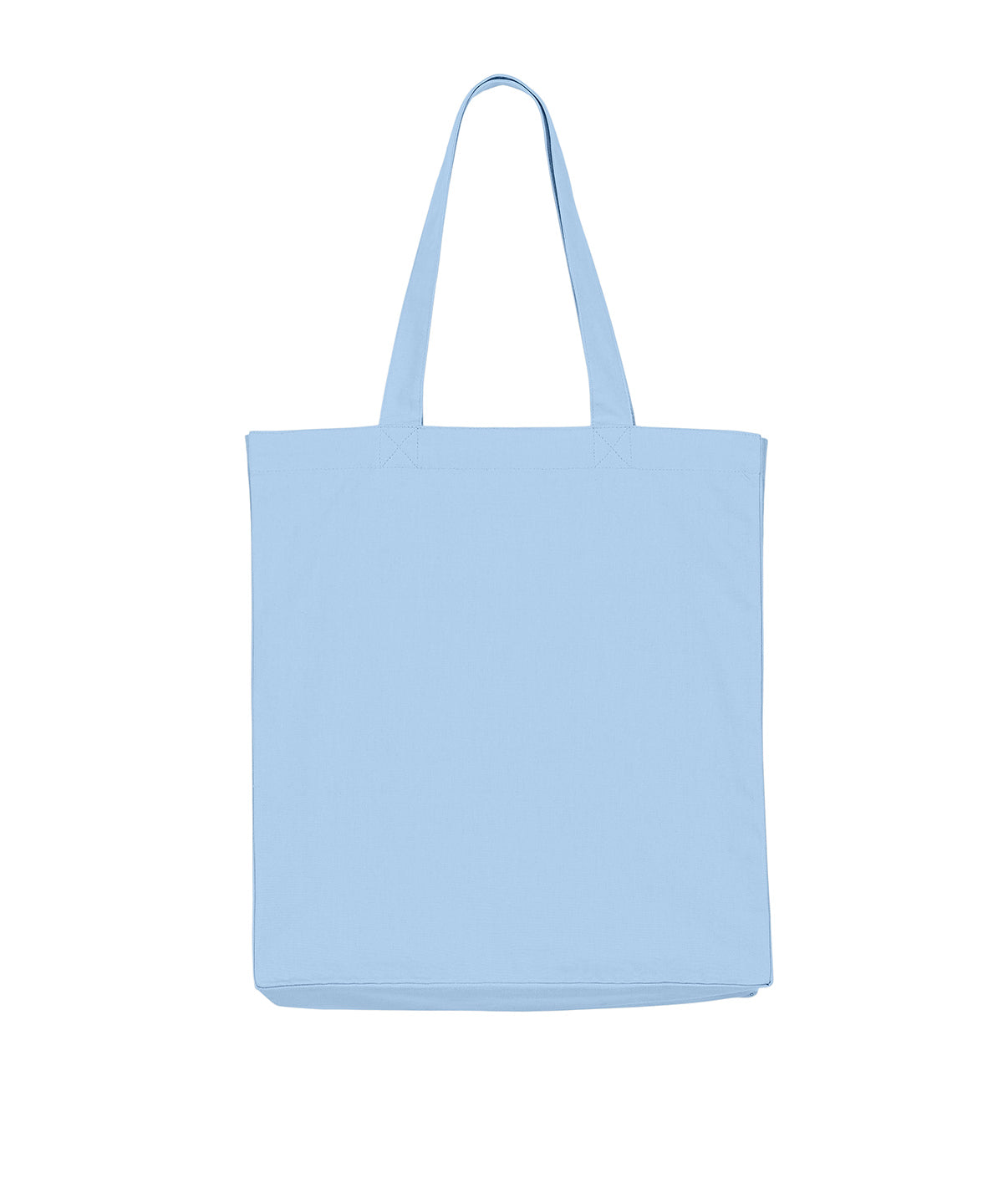 Stanley/Stella Mid tote bag in Blue Soul, front view