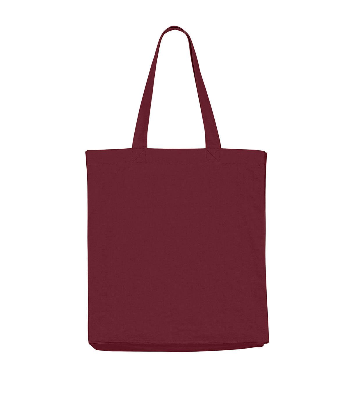 Stanley/Stella Mid tote bag in Burgundy, front view