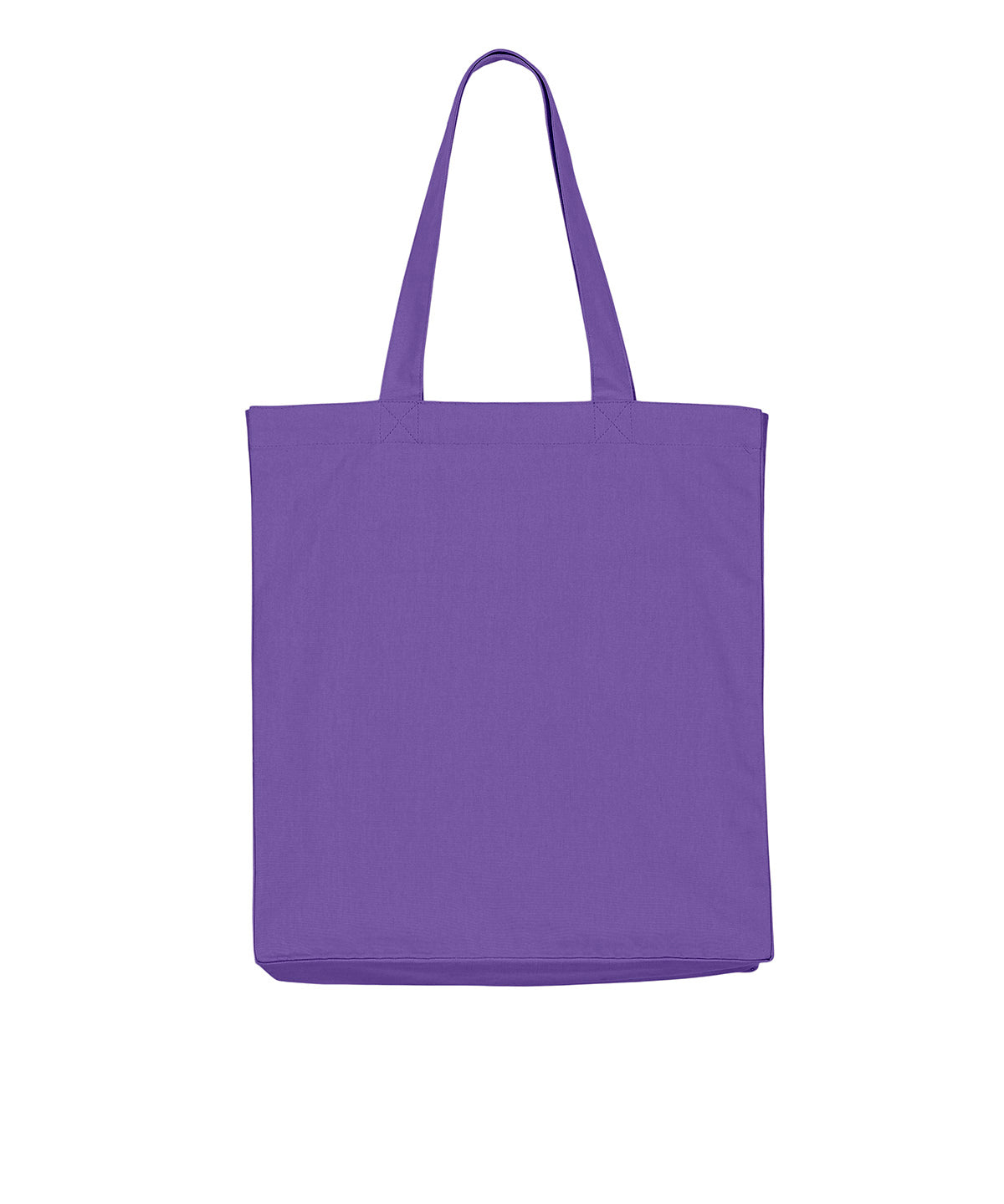 Stanley/Stella Mid tote bag in Purple Love, front view