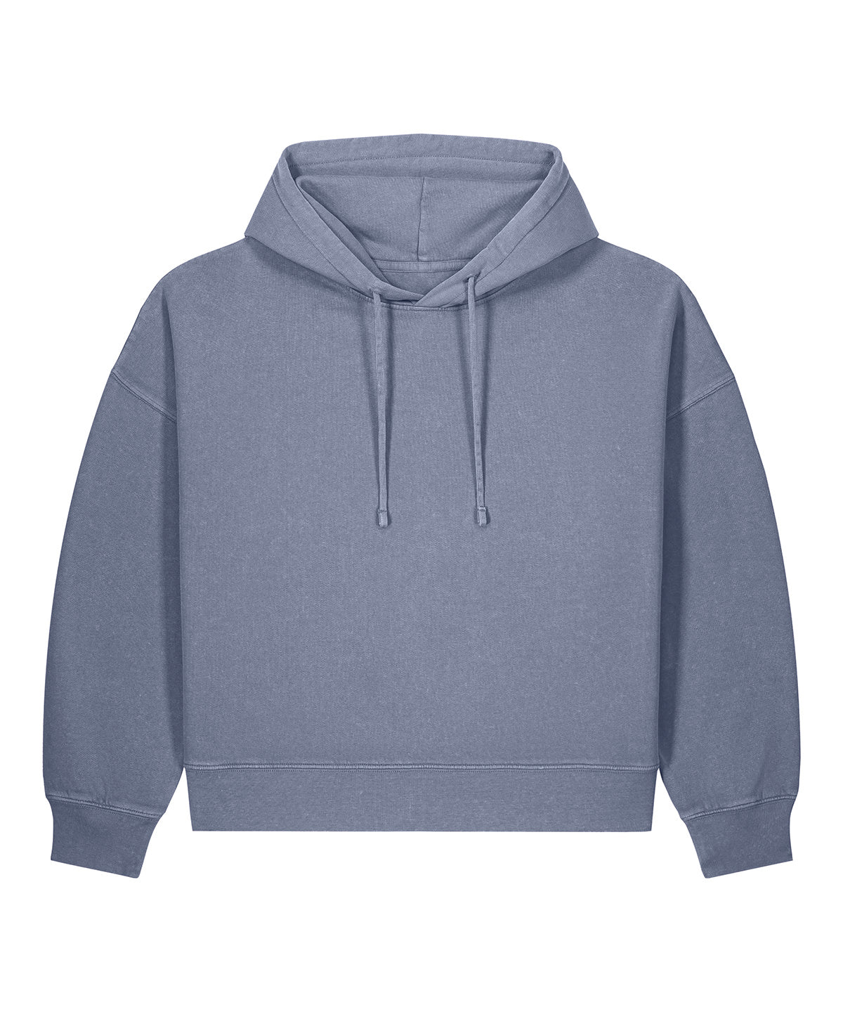 Stanley/Stella Stella Nora vintage in Garment Dyed Blue Grey, front view