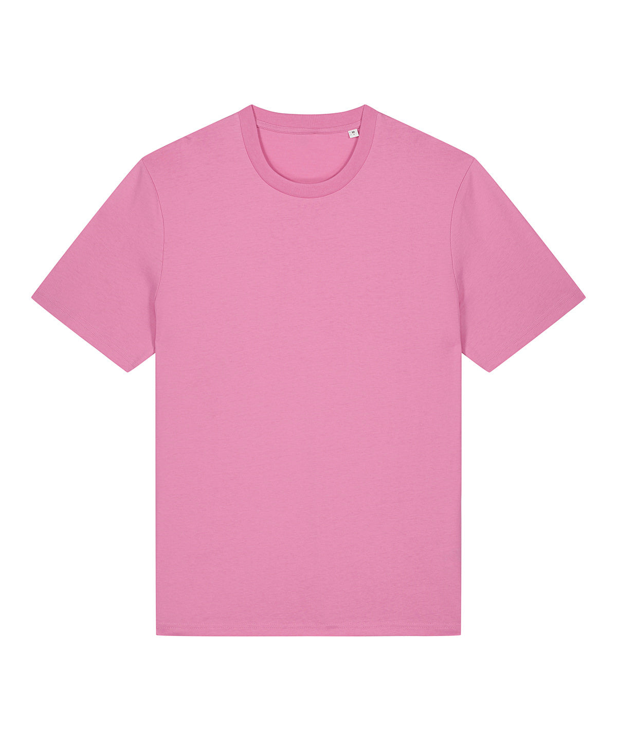 Stanley/Stella Unisex Creator 2.0 iconic t-shirt in Bubble Pink, front view