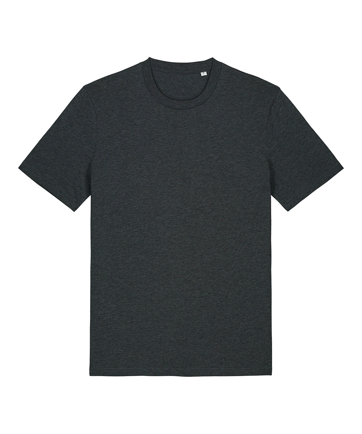 Stanley/Stella Unisex Creator 2.0 iconic t-shirt in Dark Heather Grey, front view