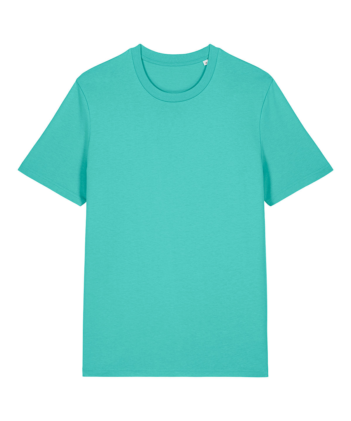 Stanley/Stella Unisex Creator 2.0 iconic t-shirt in Pool Blue, front view
