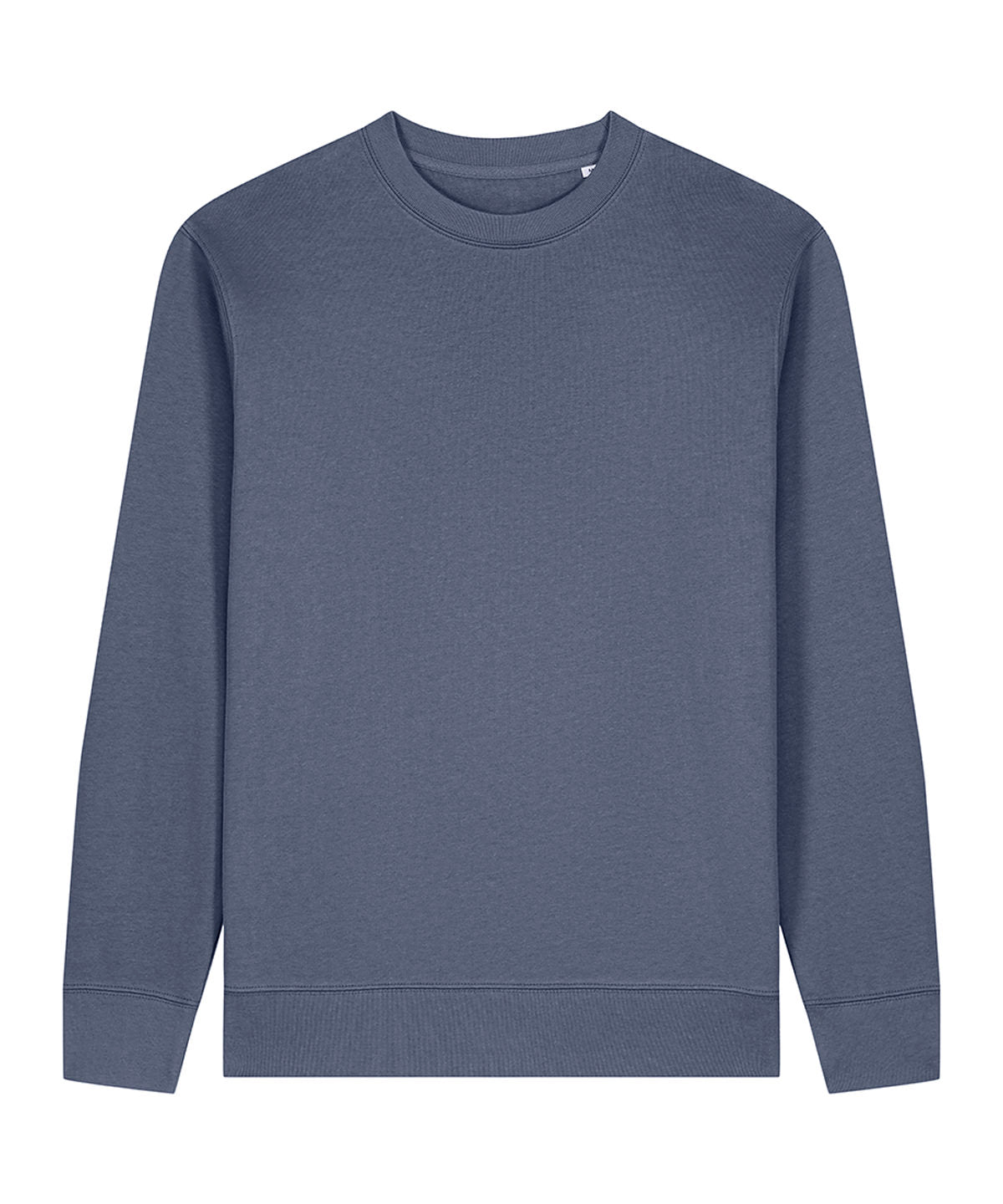 Stanley/Stella Unisex Changer 2.0 iconic crew neck sweatshirt in Blue Grey, front view