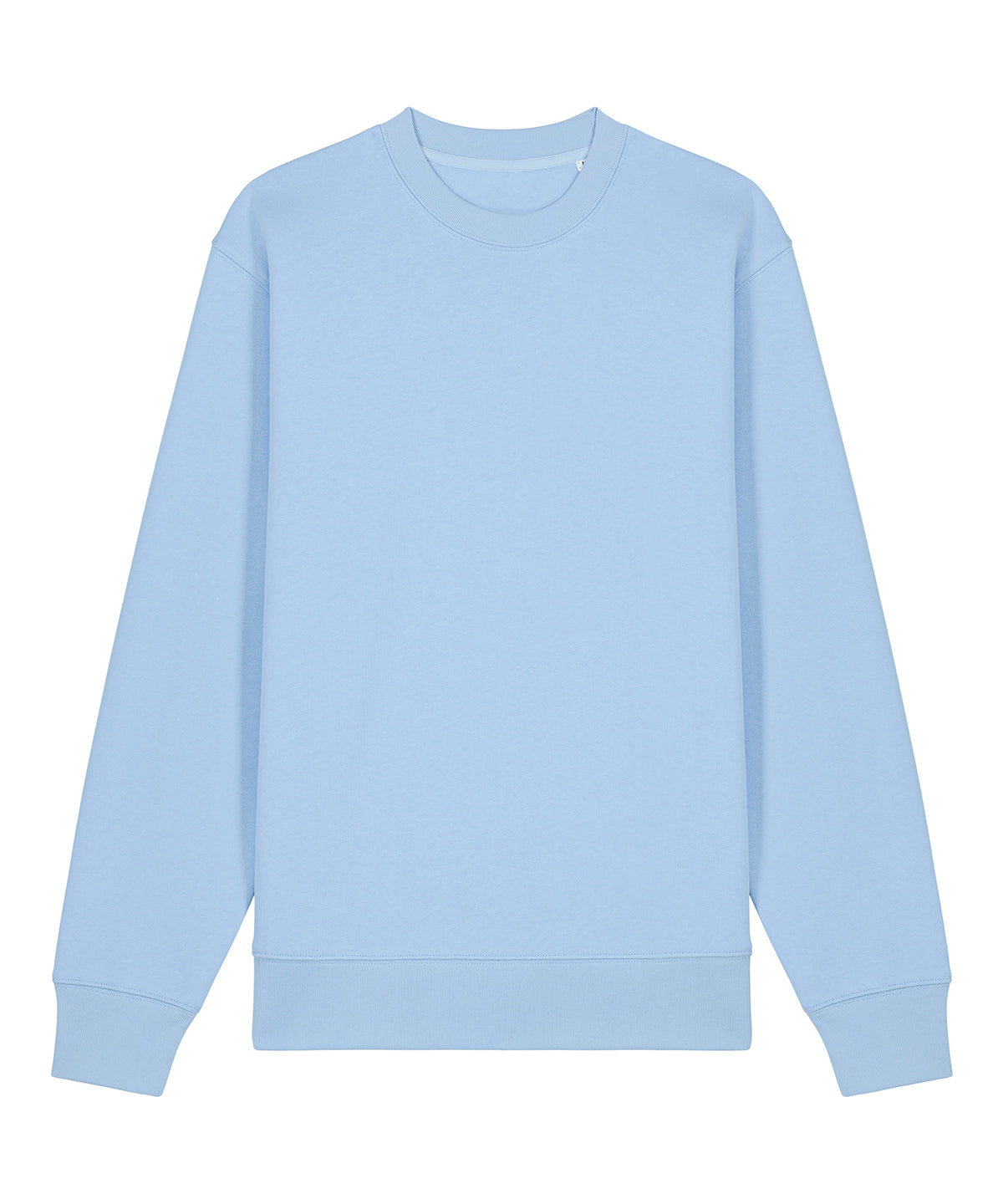 Stanley/Stella Unisex Changer 2.0 iconic crew neck sweatshirt in Blue Soul, front view