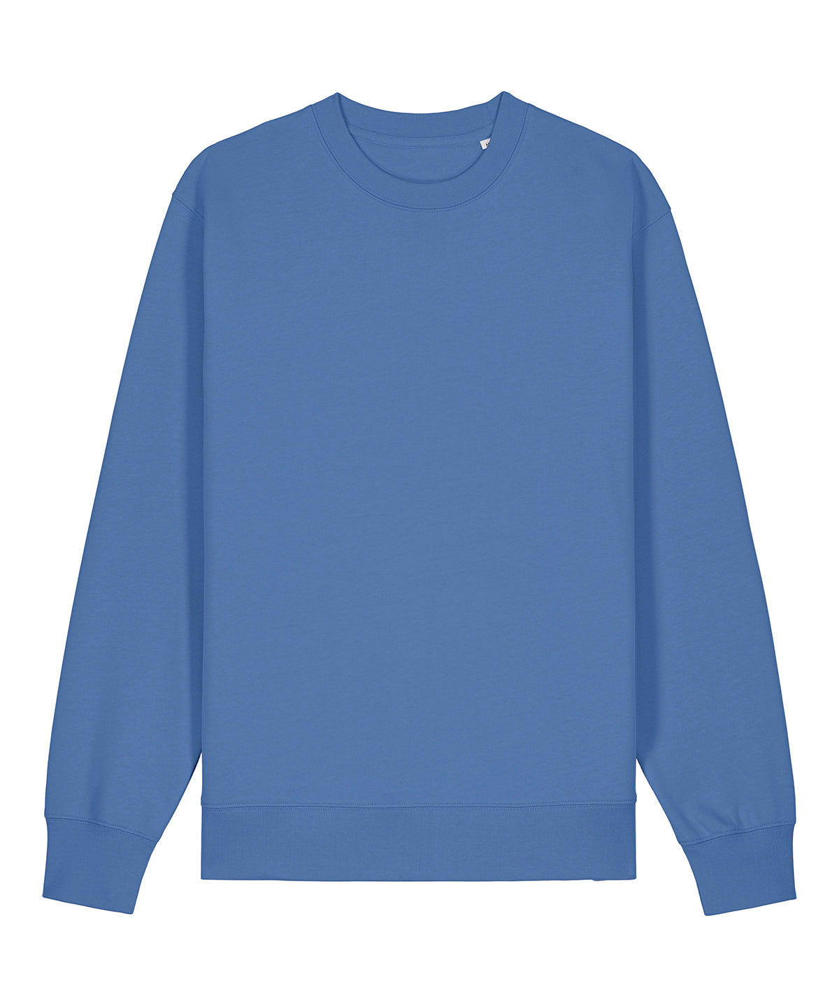 Stanley/Stella Unisex Changer 2.0 iconic crew neck sweatshirt in Bright Blue, front view