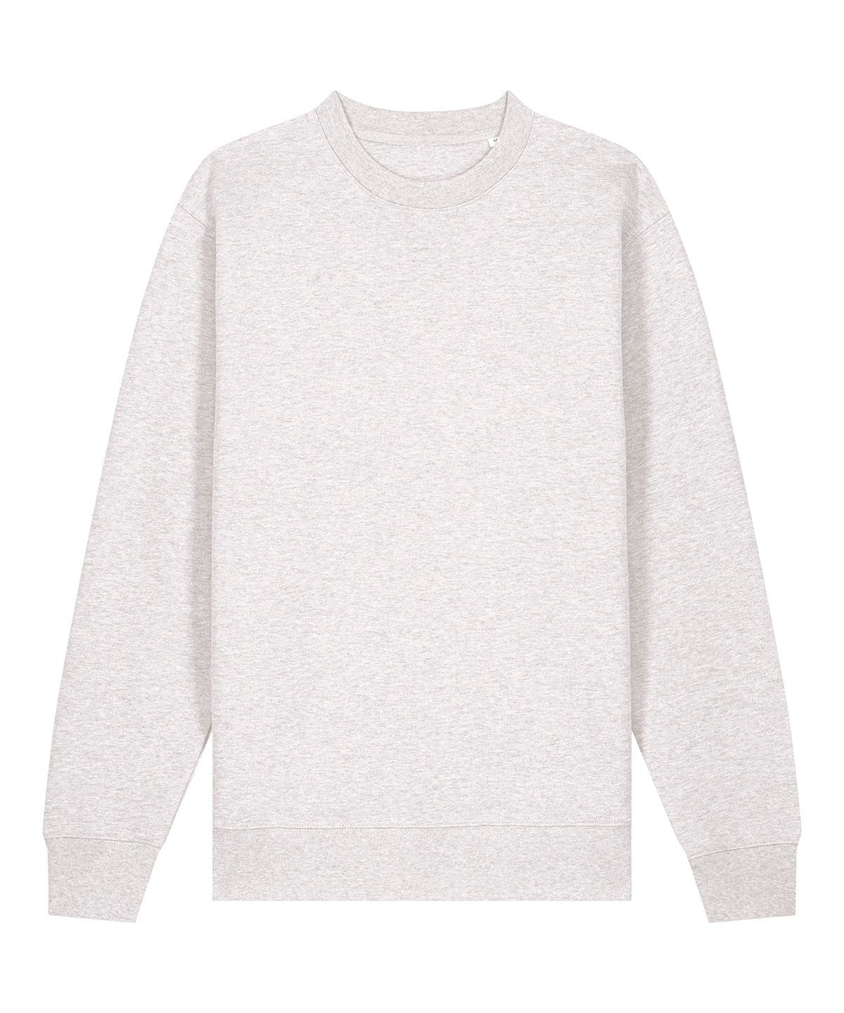 Stanley/Stella Unisex Changer 2.0 iconic crew neck sweatshirt in Cool Heather Grey, front view