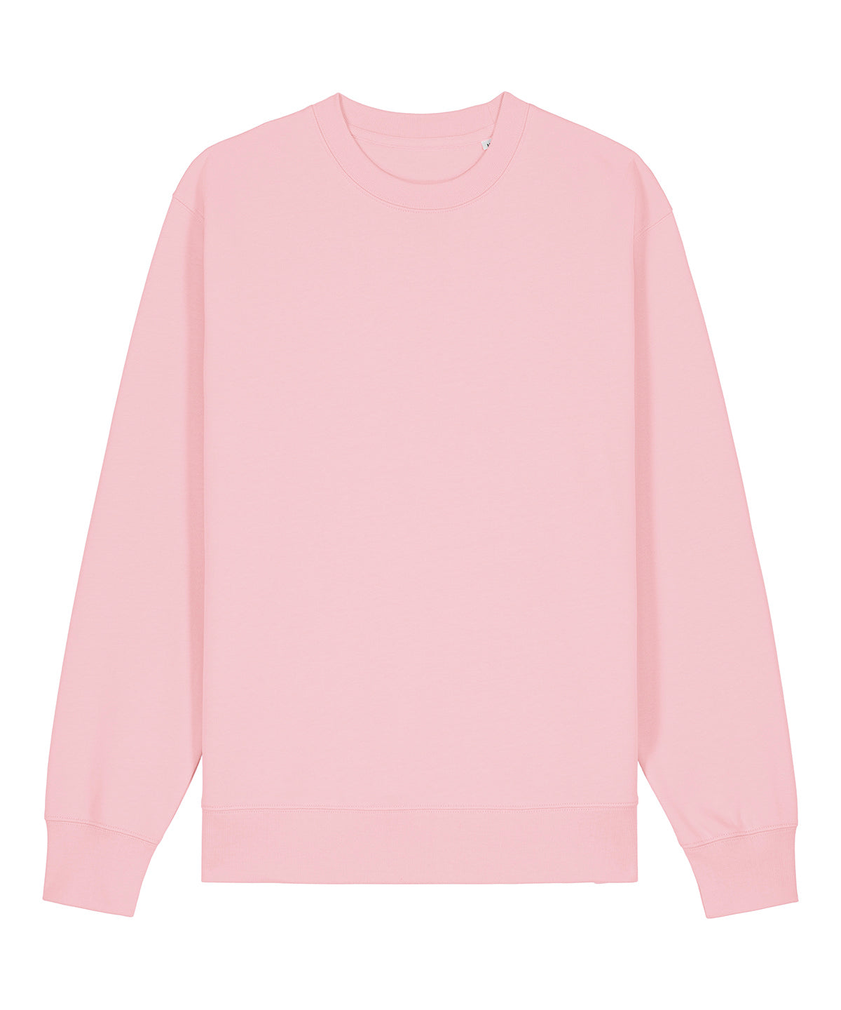 Stanley/Stella Unisex Changer 2.0 iconic crew neck sweatshirt in Cotton Pink, front view