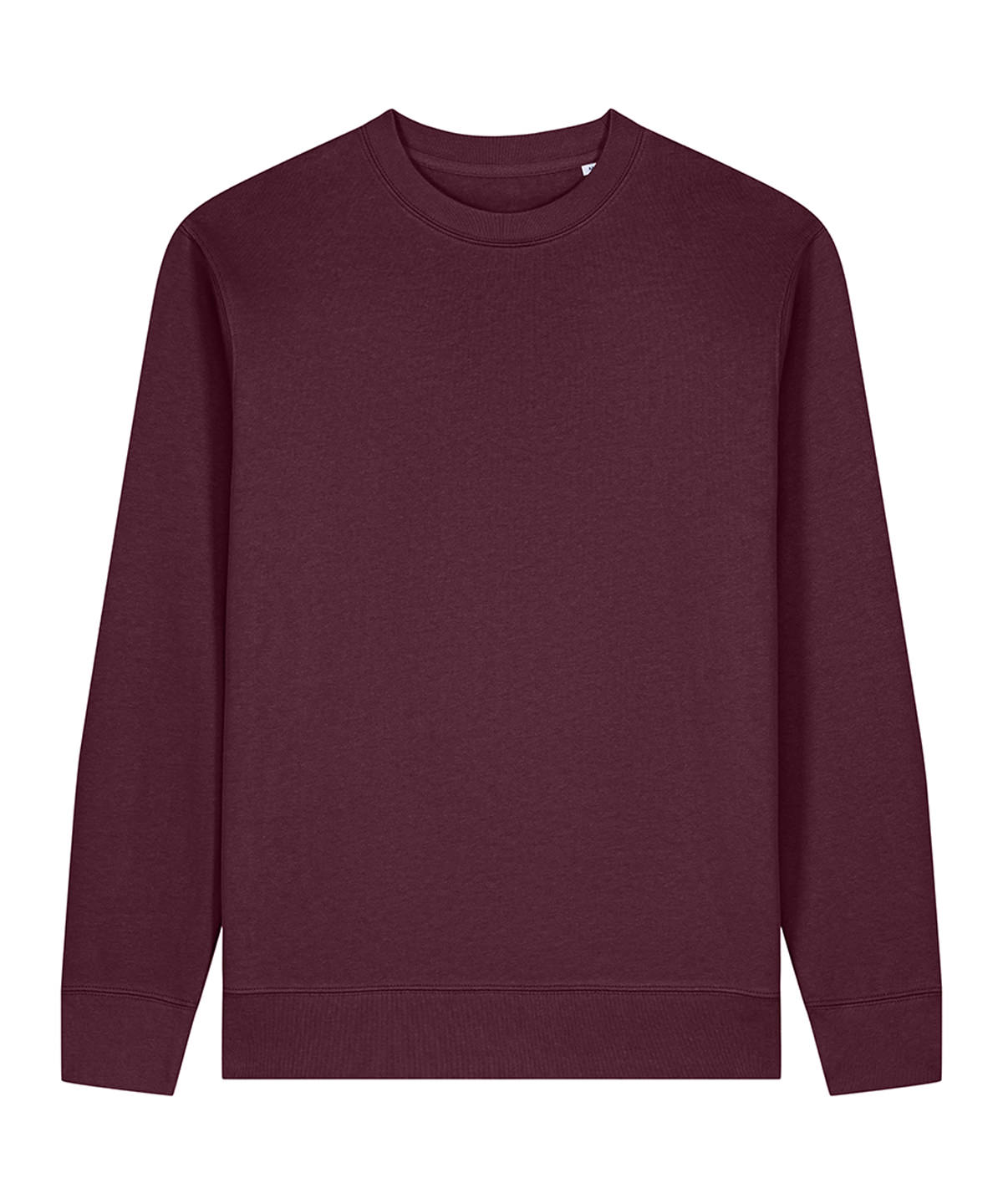 Stanley/Stella Unisex Changer 2.0 iconic crew neck sweatshirt in Deep Plum, front view