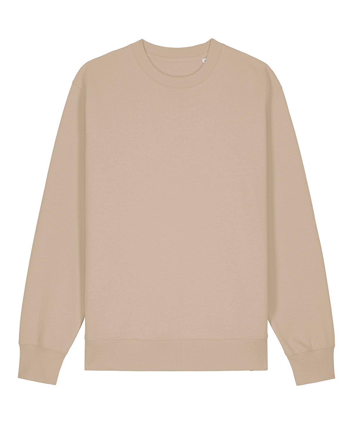 Stanley/Stella Unisex Changer 2.0 iconic crew neck sweatshirt in Desert Dust, front view