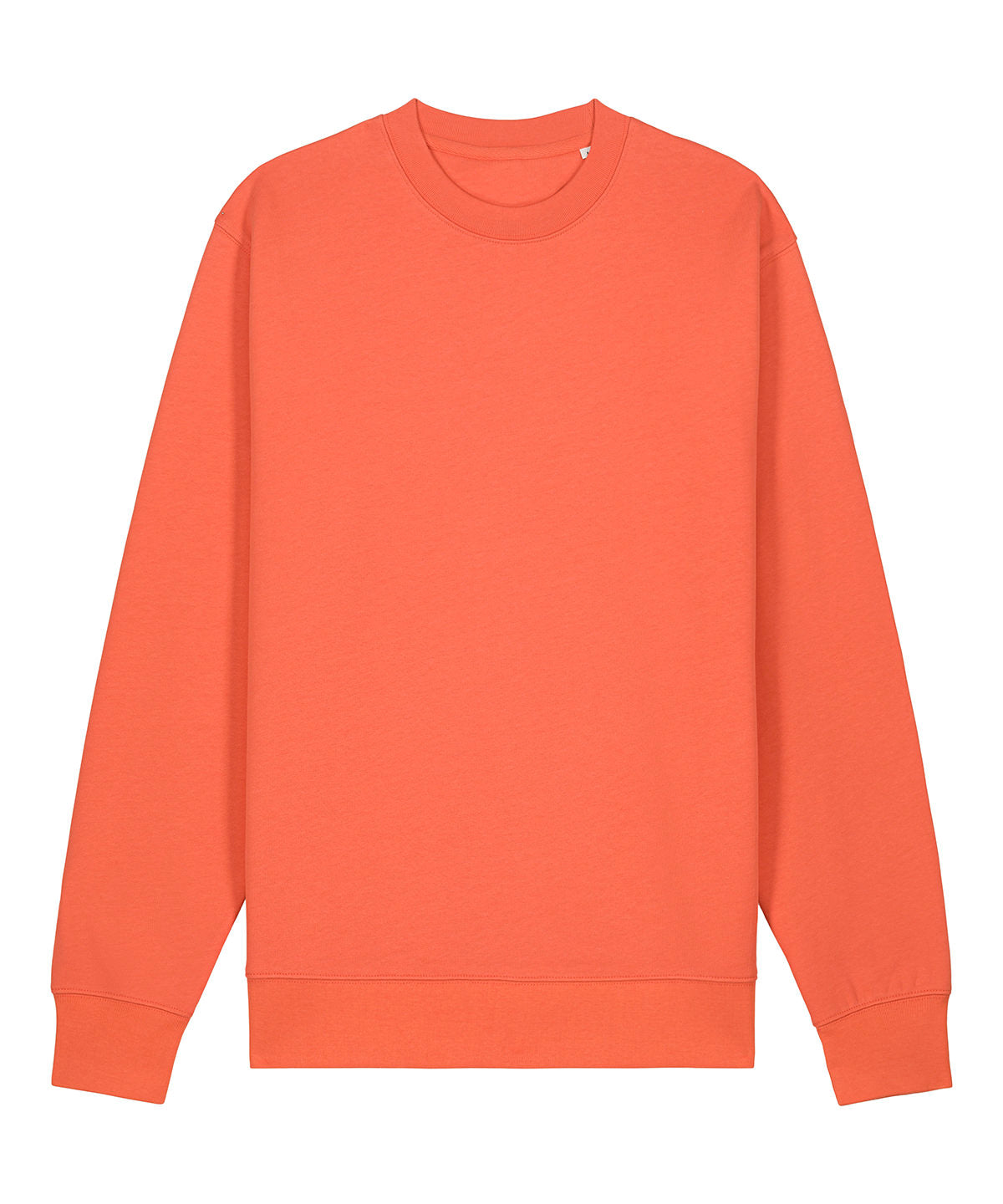 Stanley/Stella Unisex Changer 2.0 iconic crew neck sweatshirt in Fiesta, front view