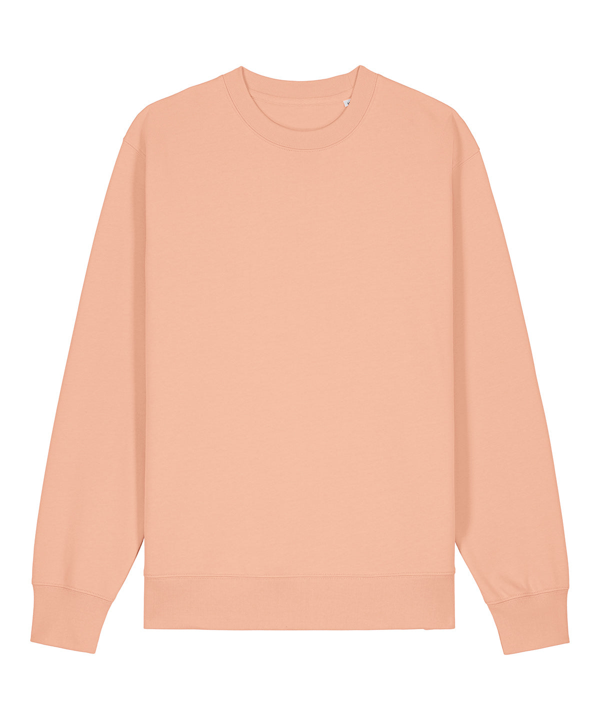 Stanley/Stella Unisex Changer 2.0 iconic crew neck sweatshirt in Fraiche Peche, front view