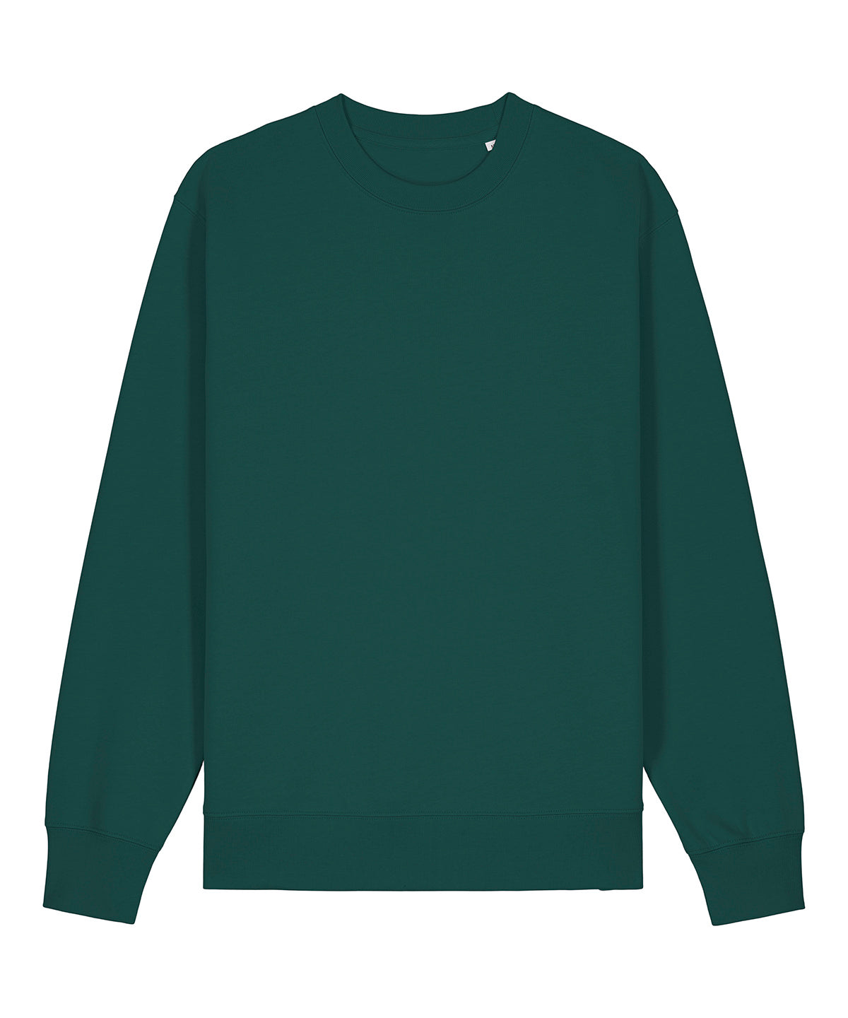 Stanley/Stella Unisex Changer 2.0 iconic crew neck sweatshirt in Glazed Green, front view