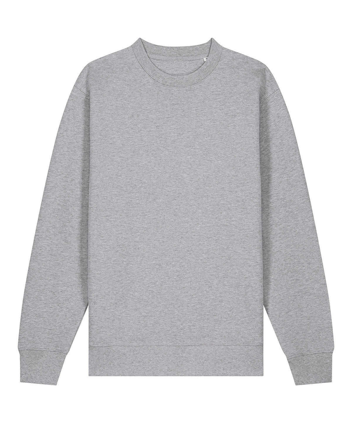 Stanley/Stella Unisex Changer 2.0 iconic crew neck sweatshirt in Heather Grey, front view