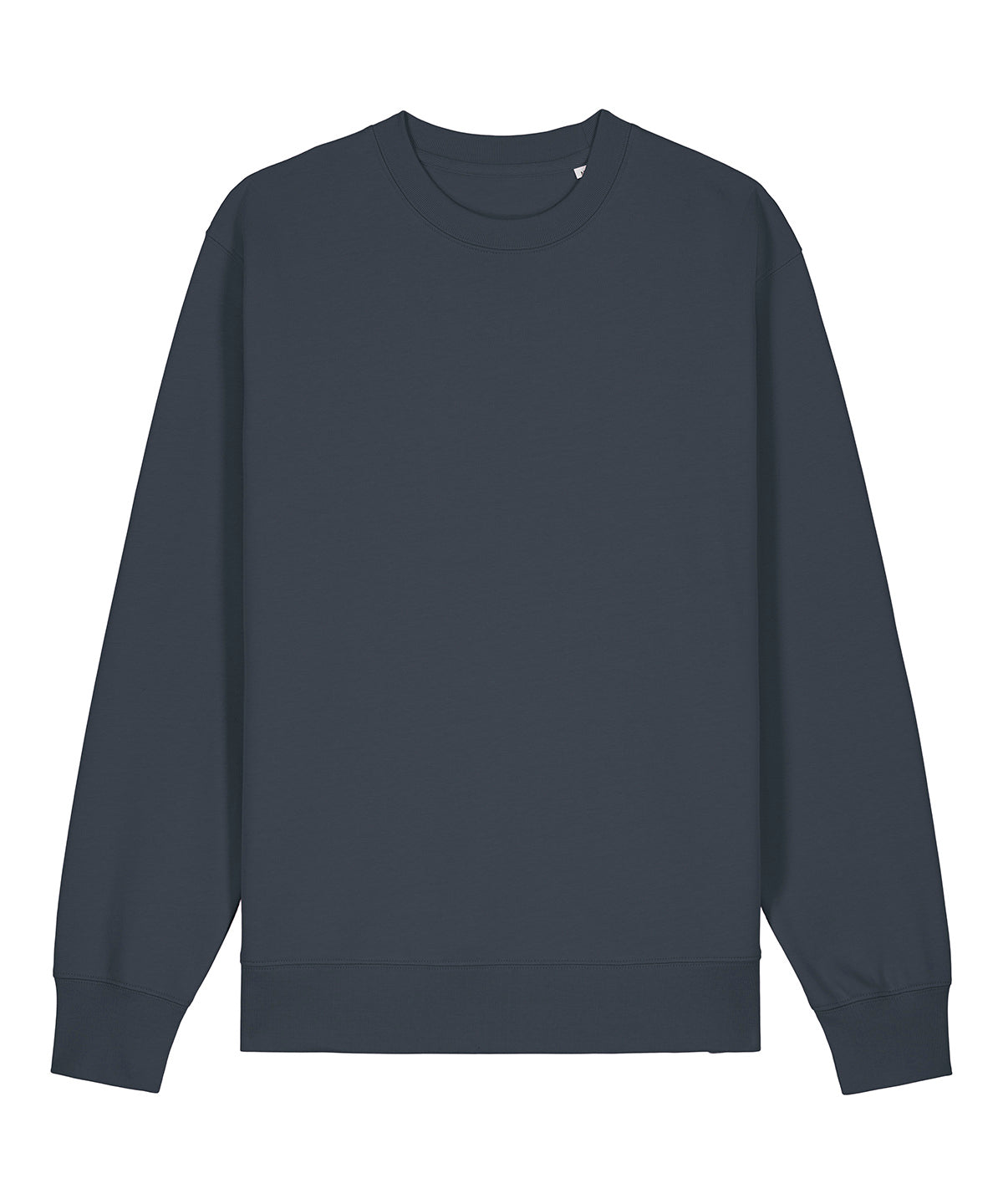 Stanley/Stella Unisex Changer 2.0 iconic crew neck sweatshirt in India Ink Grey, front view
