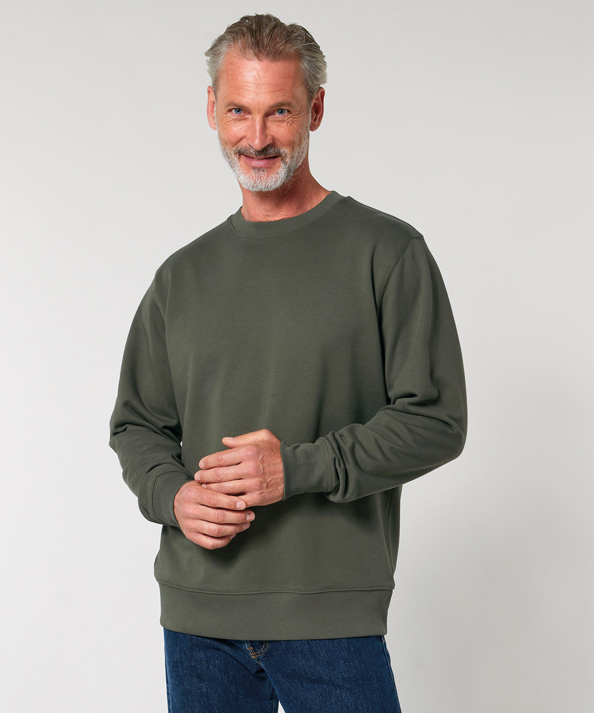Stanley/Stella Unisex Changer 2.0 iconic crew neck sweatshirt, lifestyle photo