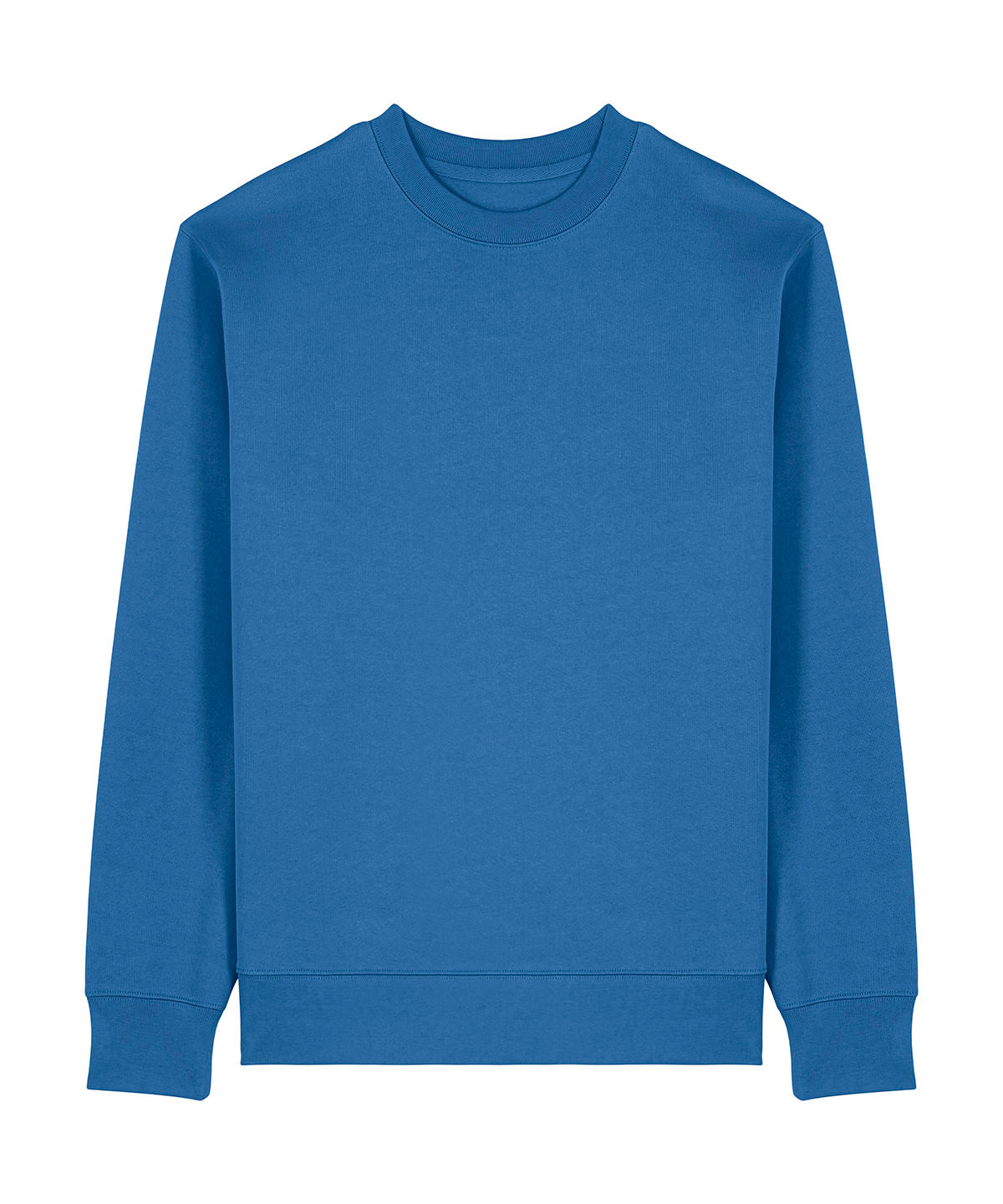 Stanley/Stella Unisex Changer 2.0 iconic crew neck sweatshirt in Mindful Blue, front view