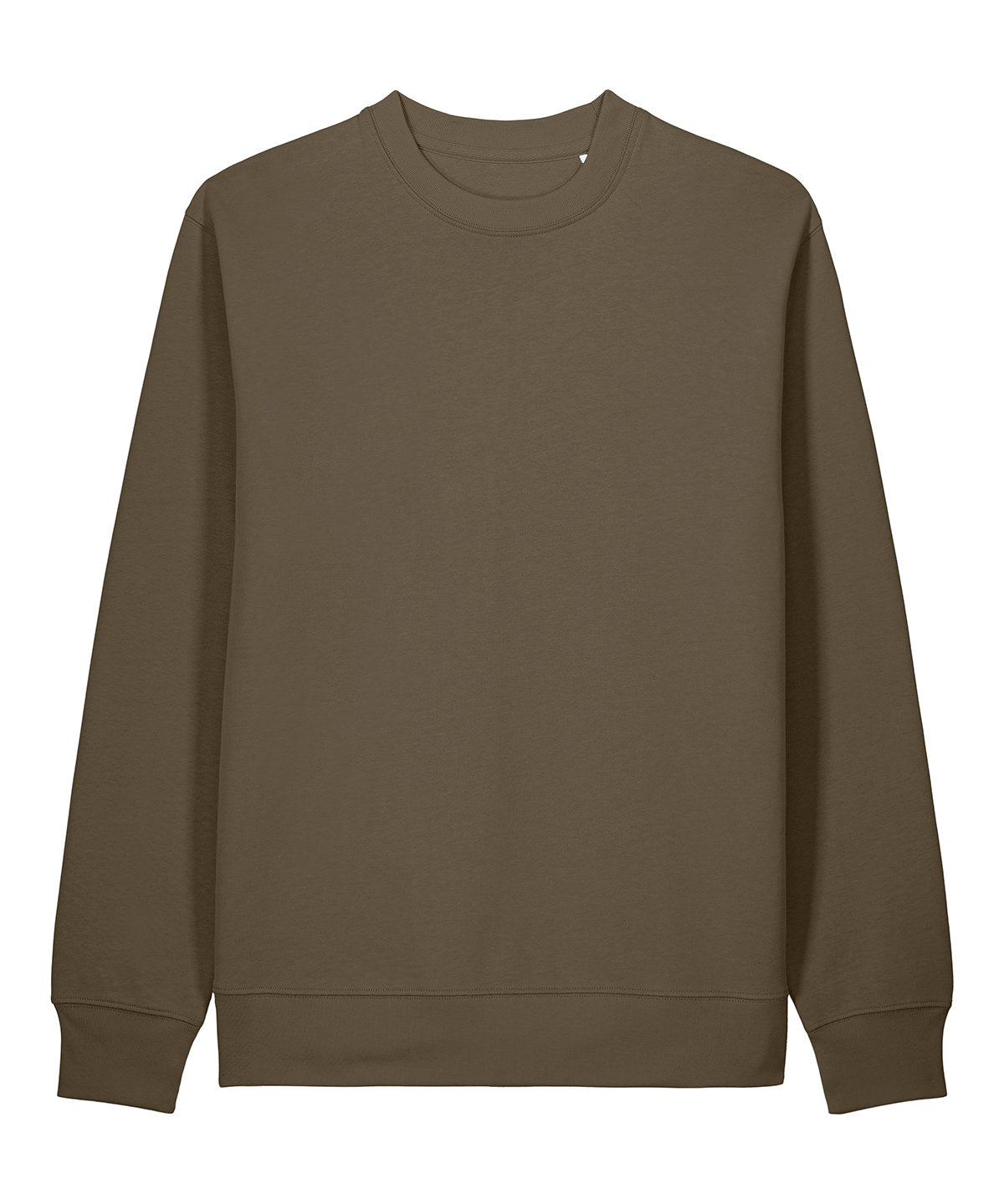 Stanley/Stella Unisex Changer 2.0 iconic crew neck sweatshirt in Mosstone, front view