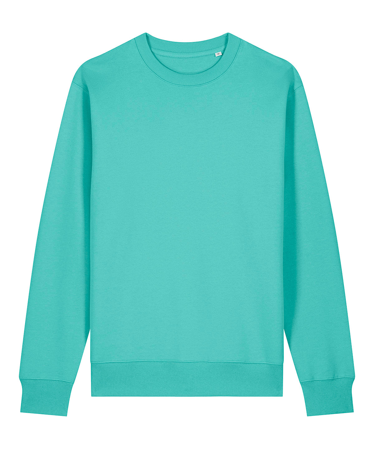 Stanley/Stella Unisex Changer 2.0 iconic crew neck sweatshirt in Pool Blue, front view