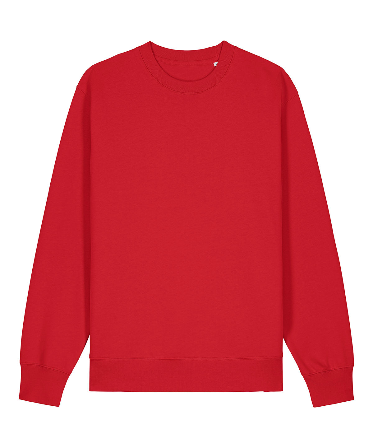 Stanley/Stella Unisex Changer 2.0 iconic crew neck sweatshirt in Red, front view