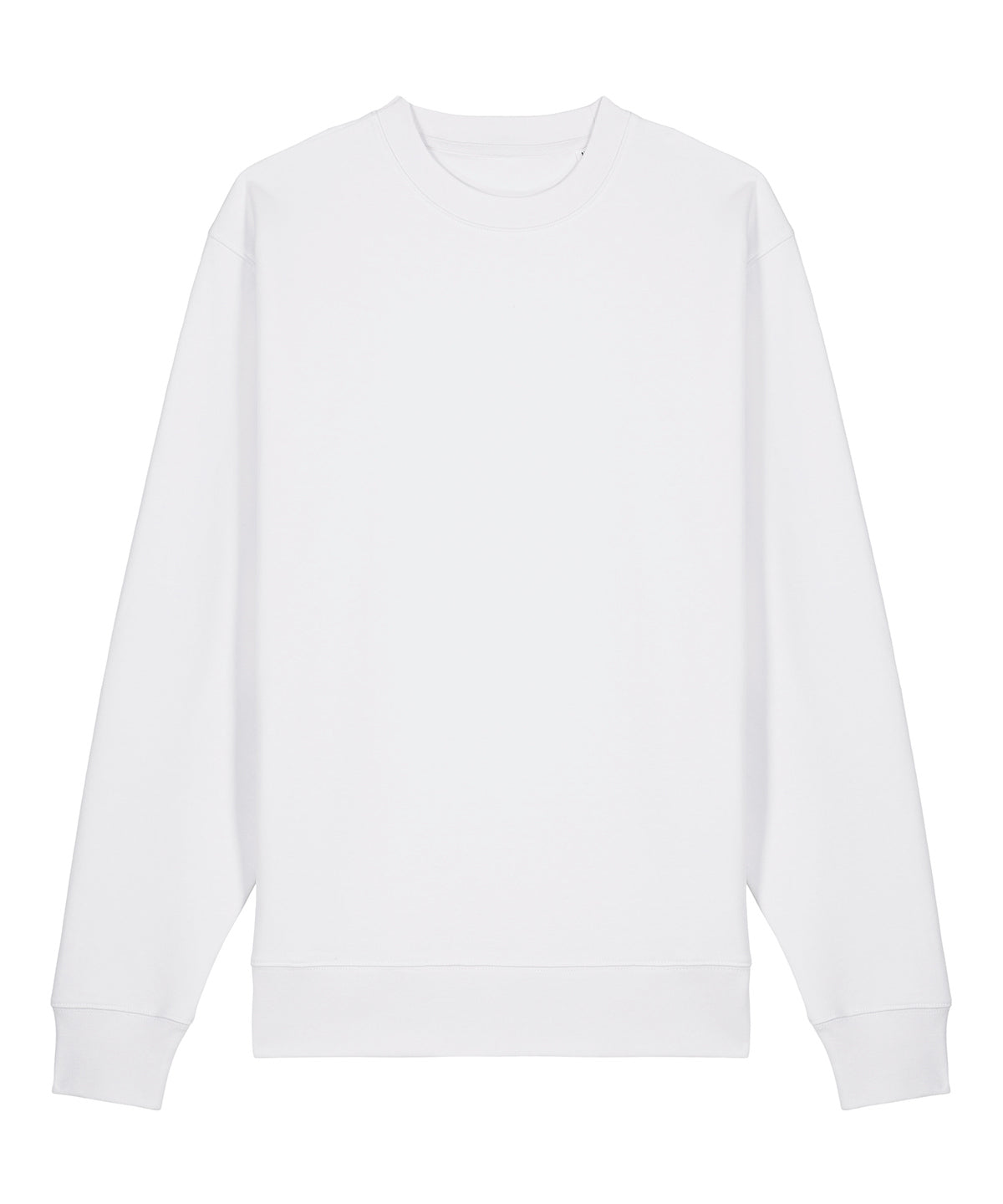 Stanley/Stella Unisex Changer 2.0 iconic crew neck sweatshirt in White, front view