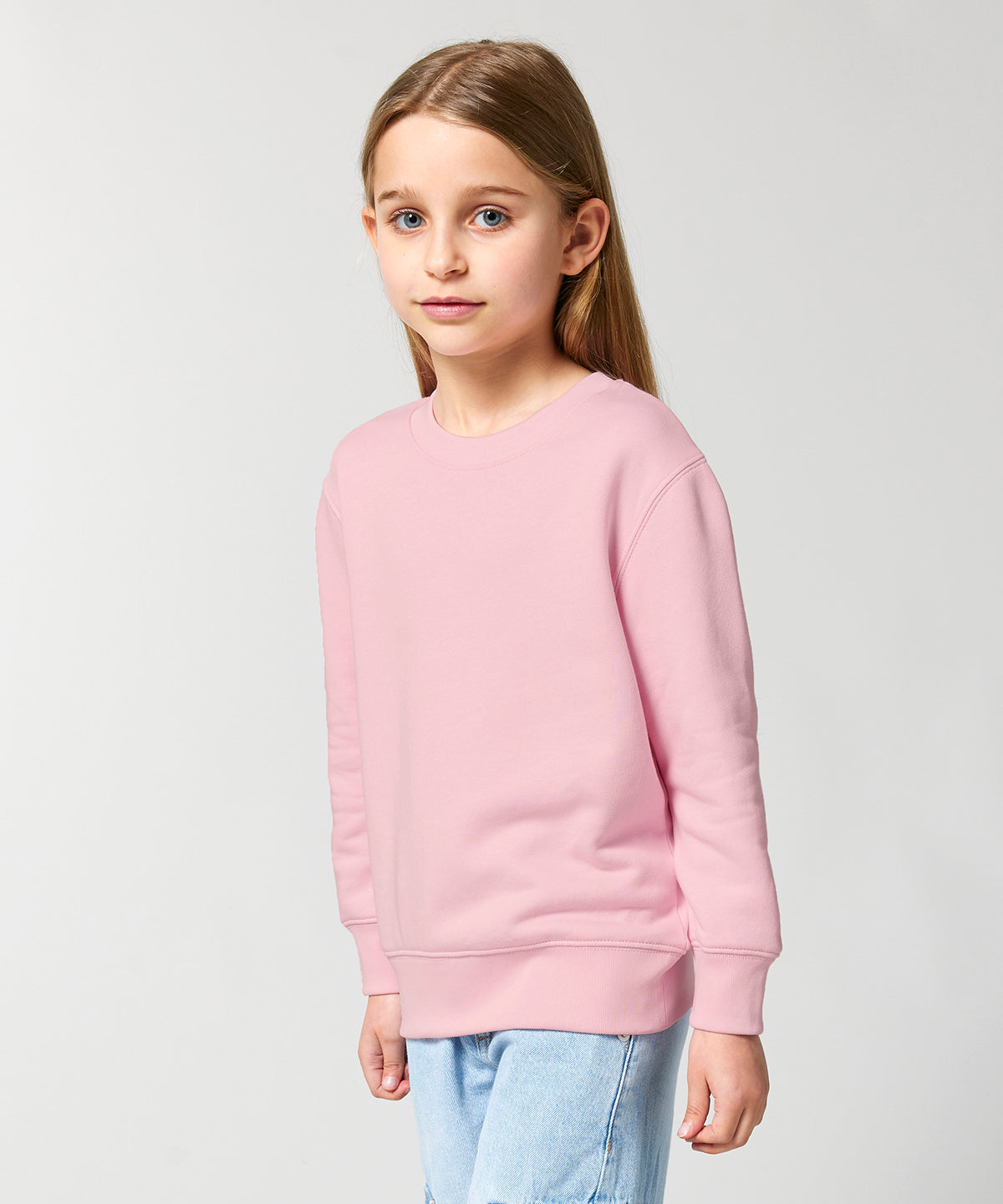 Stanley/Stella Kids Mini Changer 2.0 iconic crew neck sweatshirt, lifestyle photo